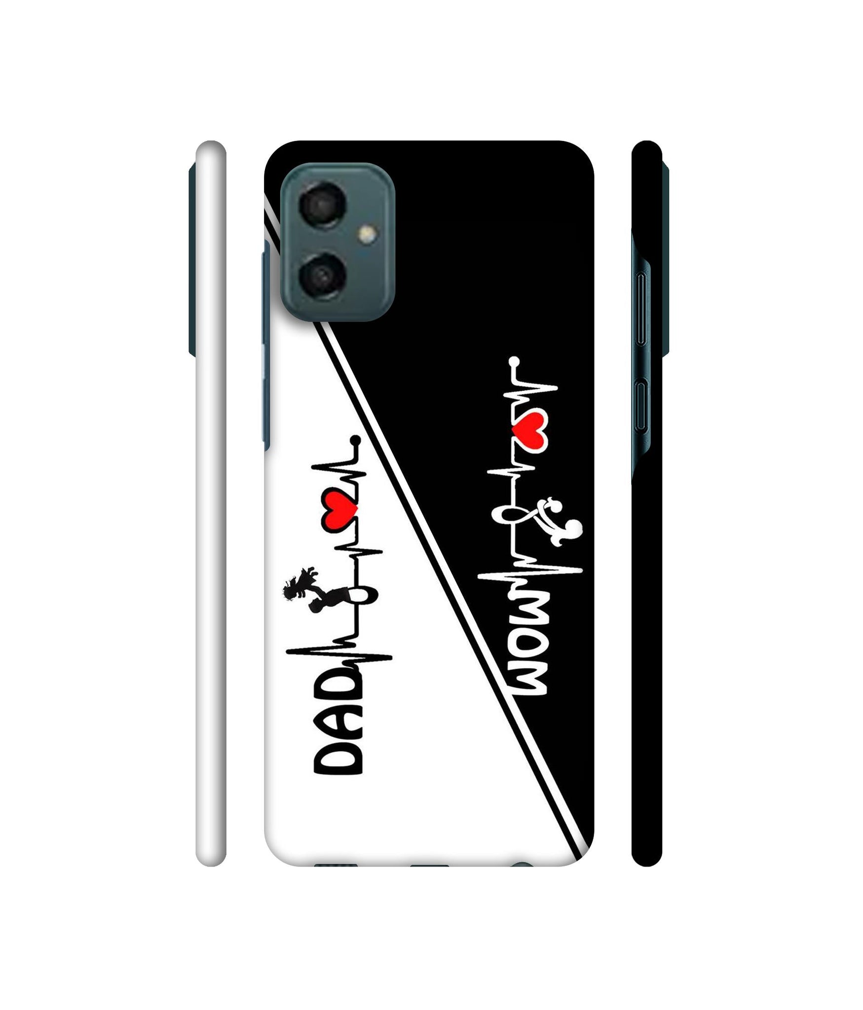 Mom and Dad Lover Designer Hard Back Cover for Samsung Galaxy M13 5G