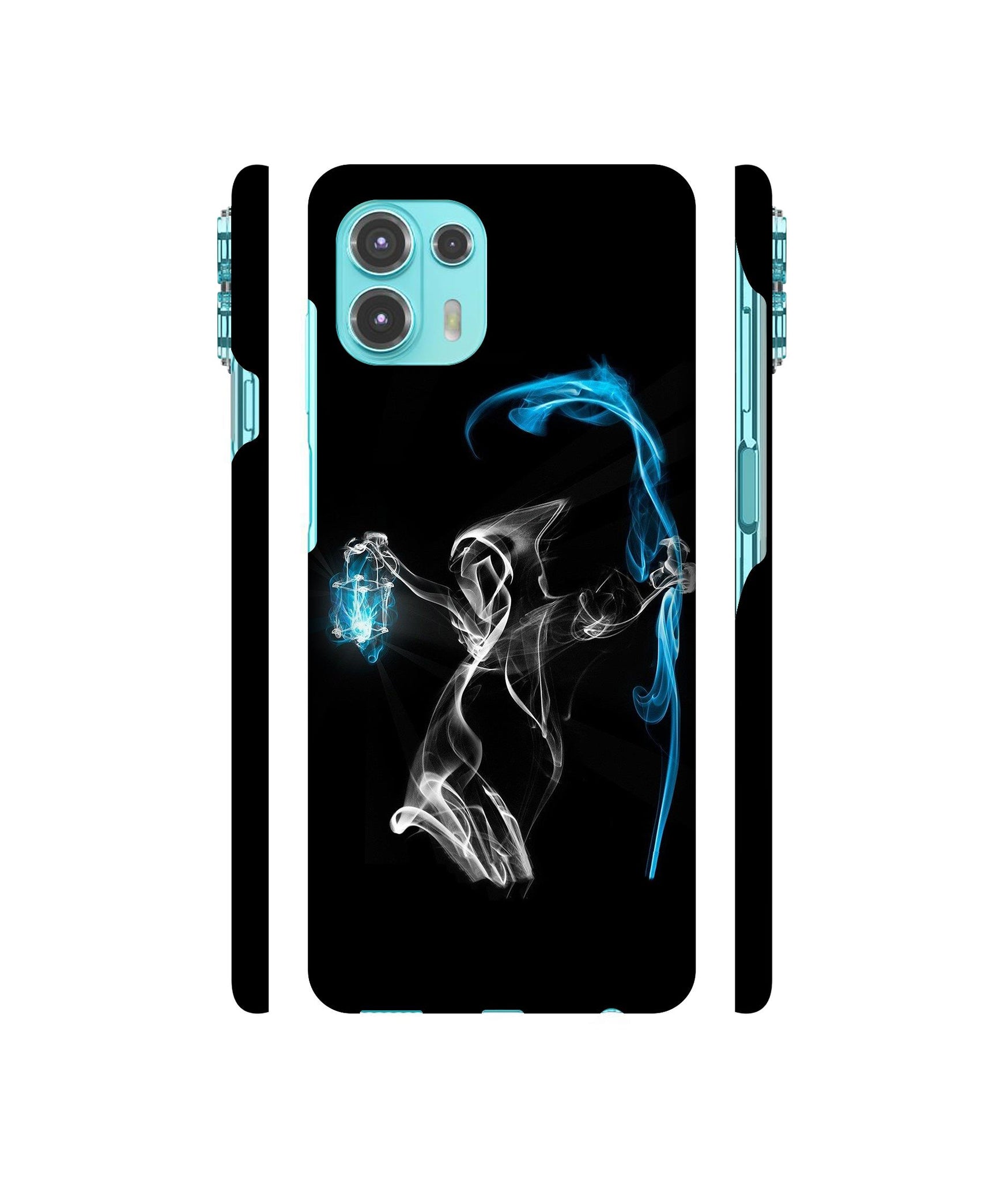 3D Skull Designer Hard Back Cover for Motorola edge 20 Fusion 5G