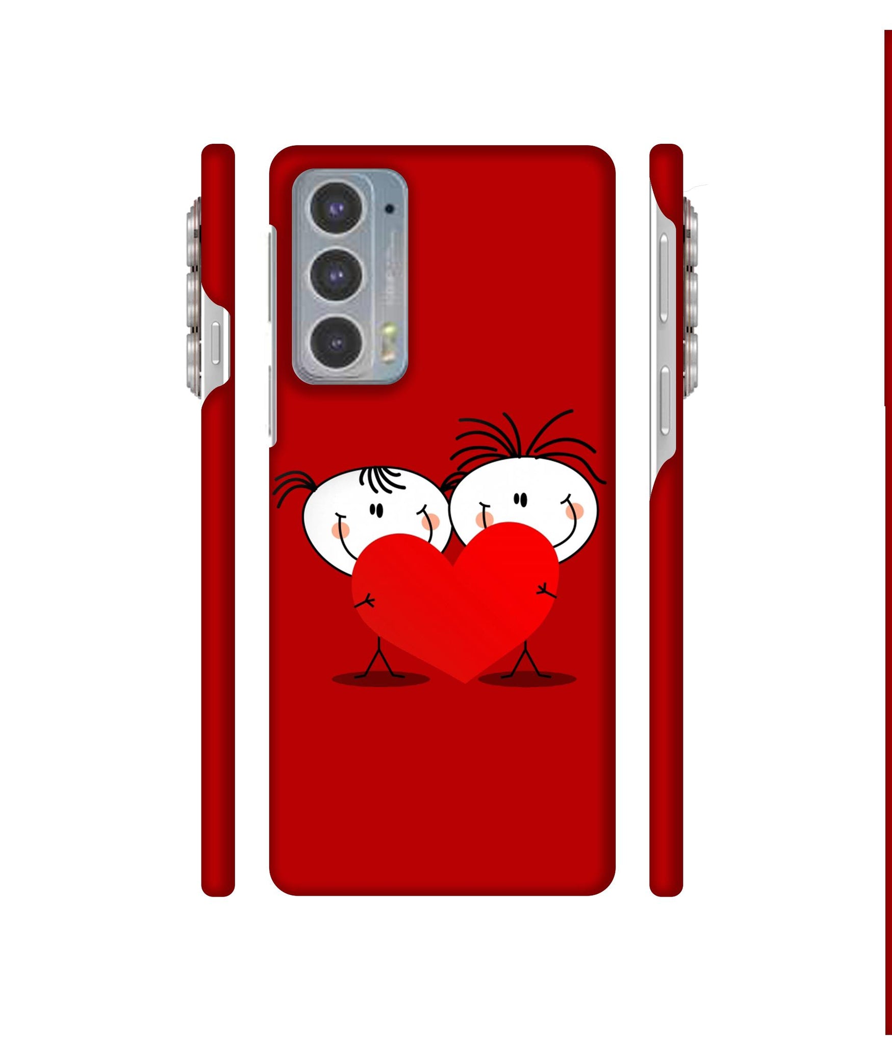 Valentines Day Designer Hard Back Cover for Motorola edge 20 5G