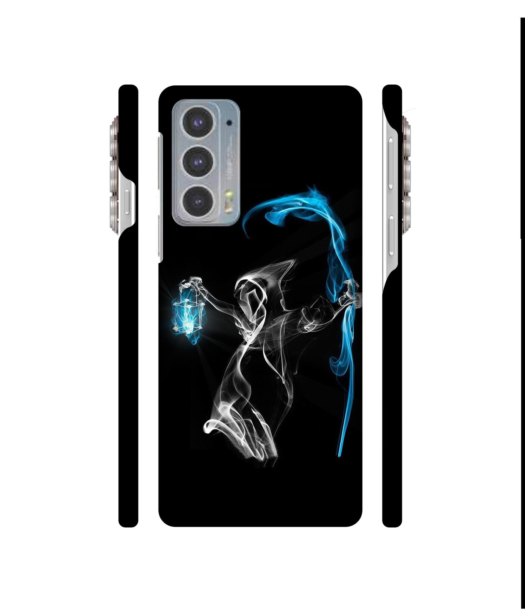 3D Skull Designer Hard Back Cover for Motorola edge 20 5G