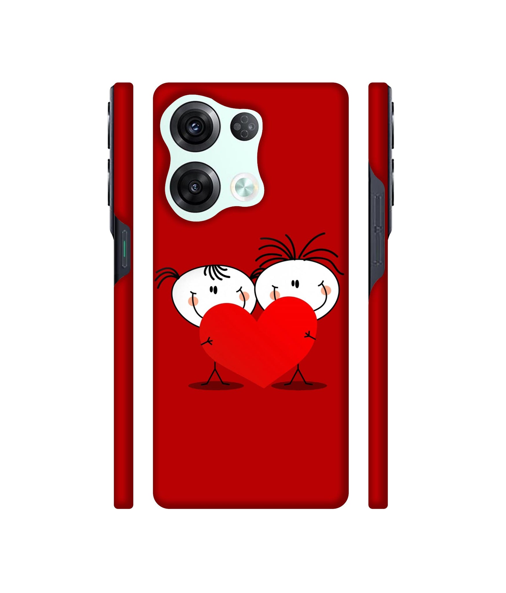 Valentines Day Designer Hard Back Cover for Oppo Reno8 Pro 5G