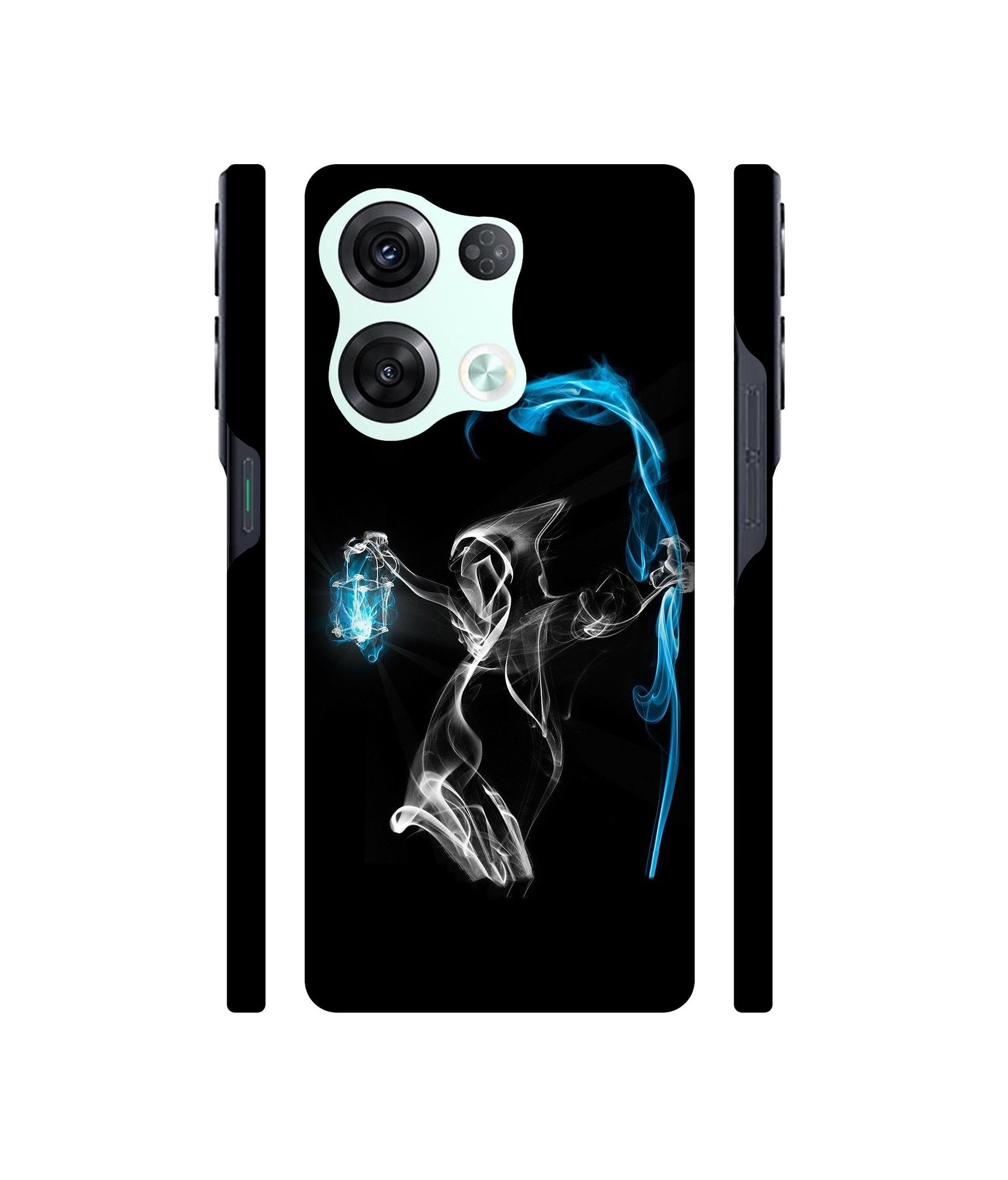 3D Skull Designer Hard Back Cover for Oppo Reno8 Pro 5G