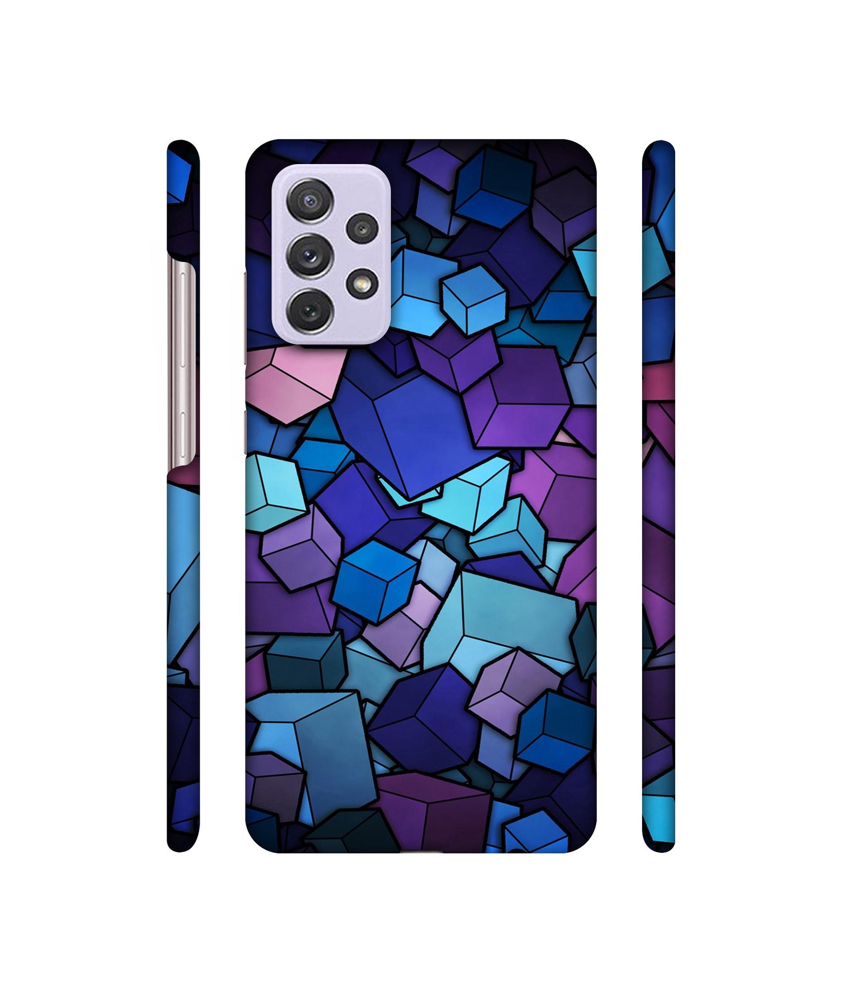 Color Box Designer Hard Back Cover for Samsung Galaxy A72 4G