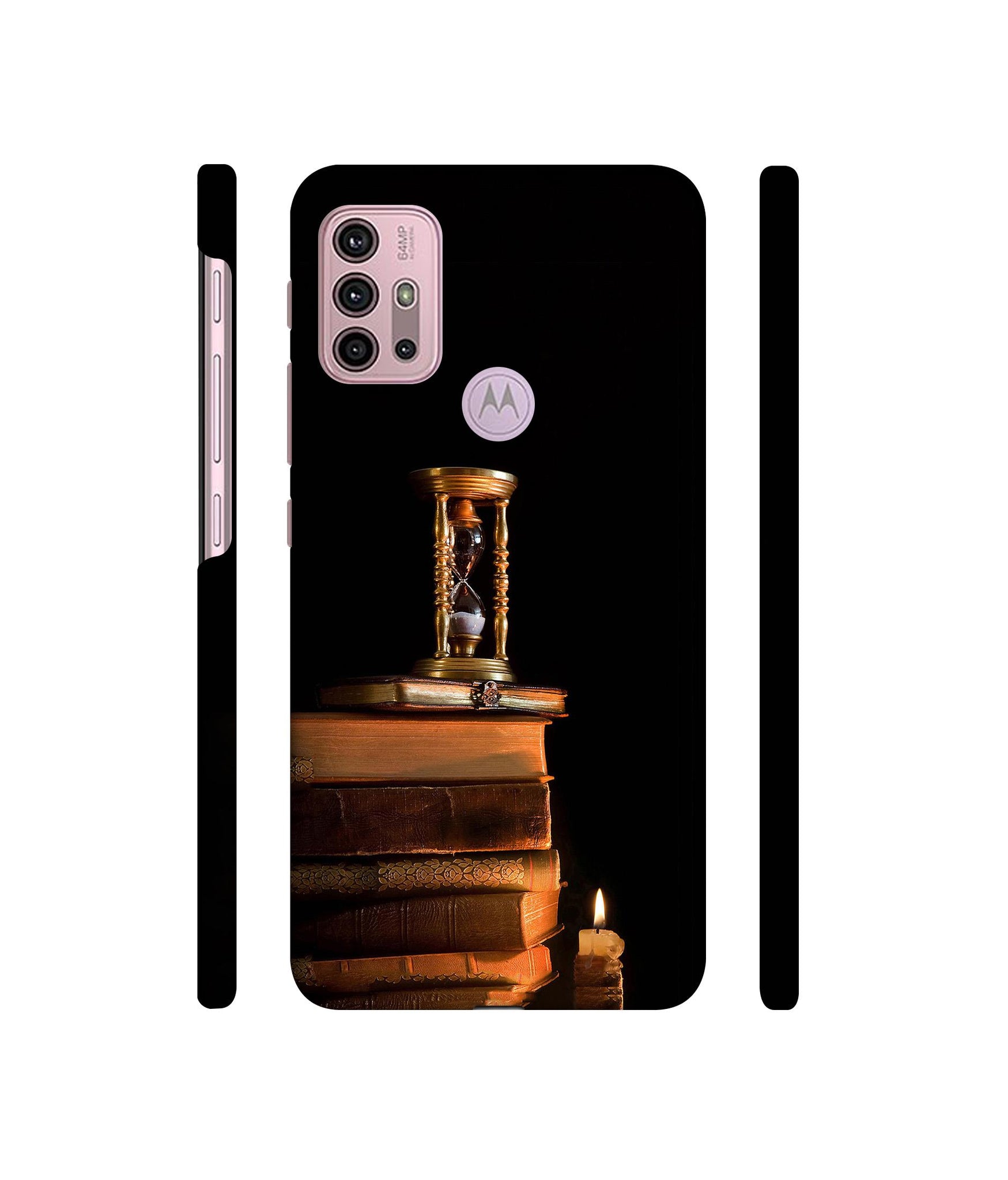 Magic Candles Books Designer Hard Back Cover for Motorola Moto G30 / Moto G10 Power