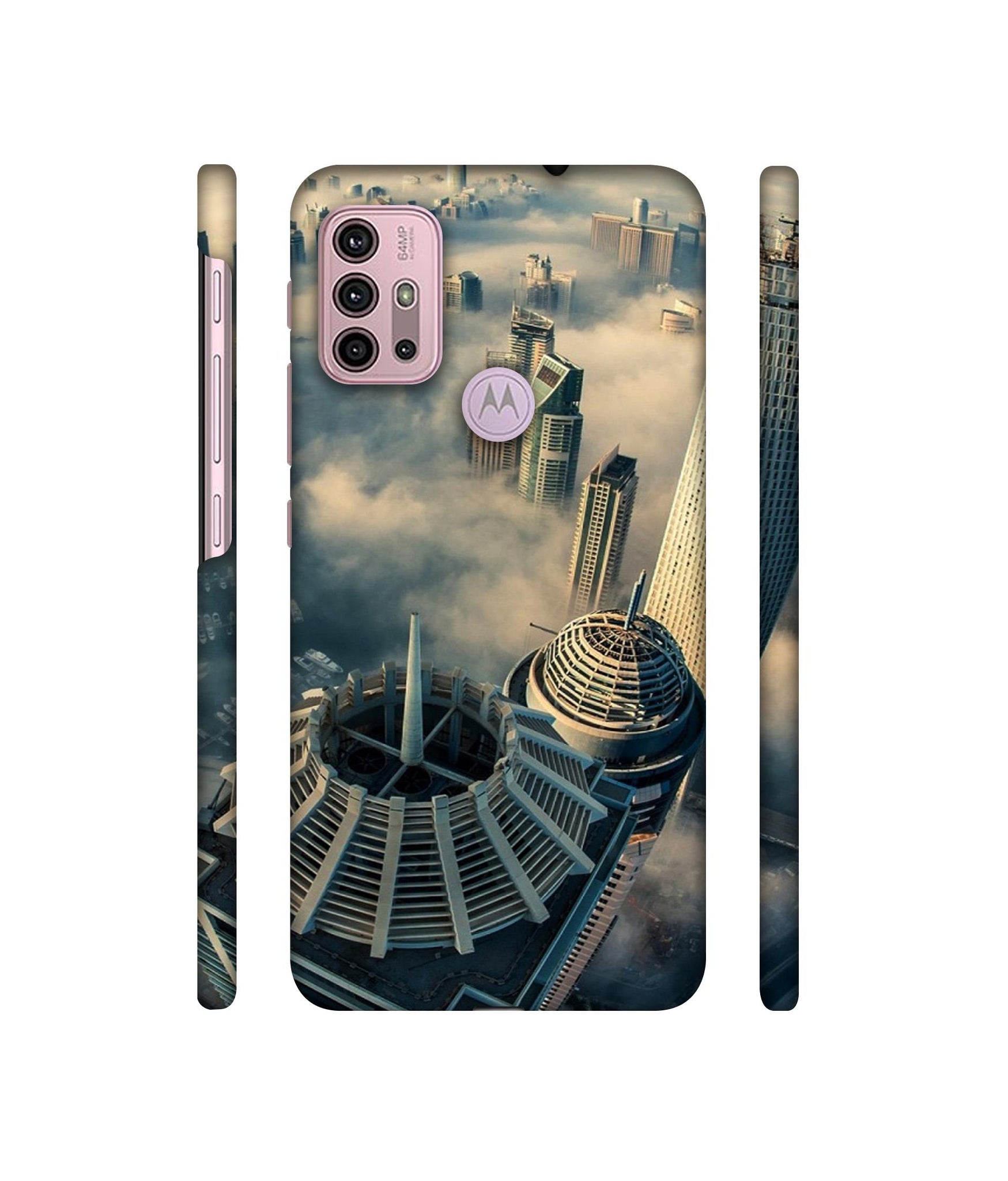 City Scapes Designer Hard Back Cover for Motorola Moto G30 / Moto G10 Power