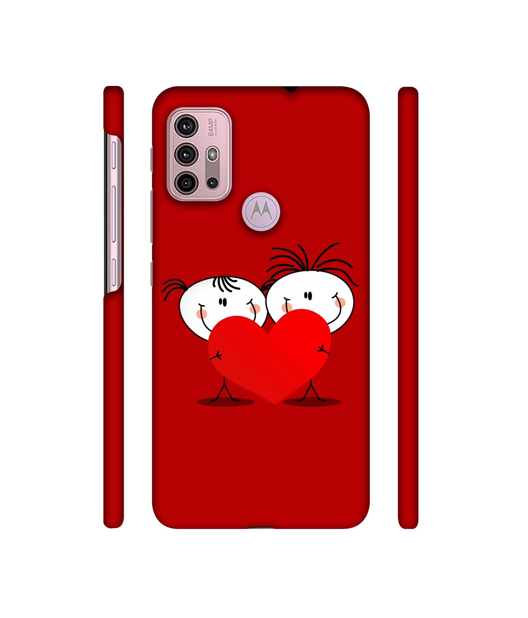 Valentines Day Designer Hard Back Cover for Motorola Moto G30 / Moto G10 Power