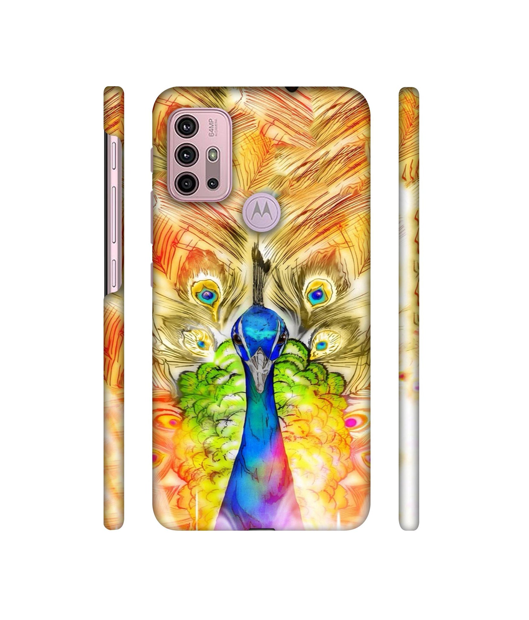 Colorful Joy Pattern Designer Hard Back Cover for Motorola Moto G30 / Moto G10 Power