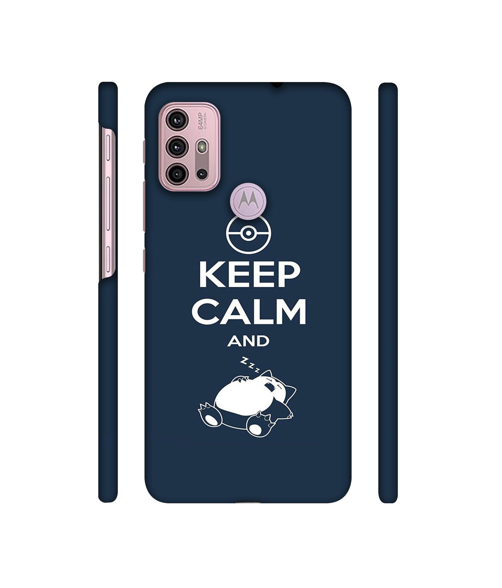 Sleep Pattern Designer Hard Back Cover for Motorola Moto G30 / Moto G10 Power