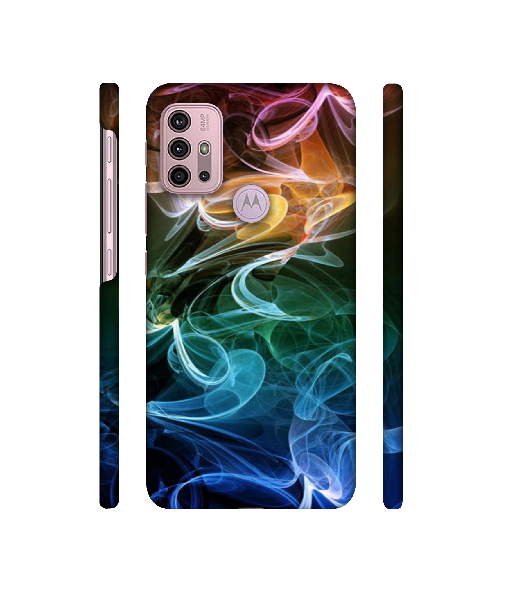 Smoky Pattern Designer Hard Back Cover for Motorola Moto G30 / Moto G10 Power