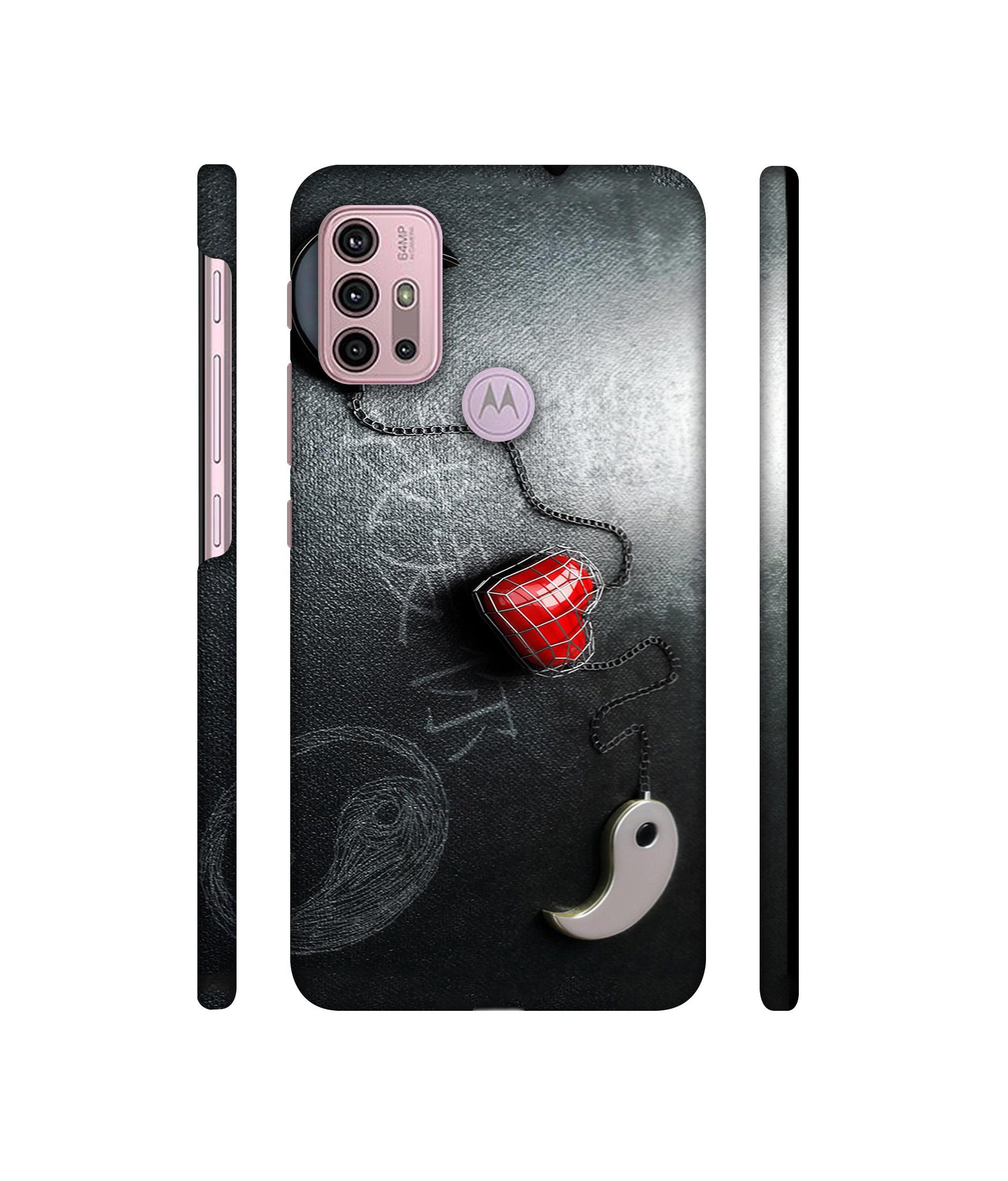 Chinnese Yin and Yang Designer Hard Back Cover for Motorola Moto G30 / Moto G10 Power