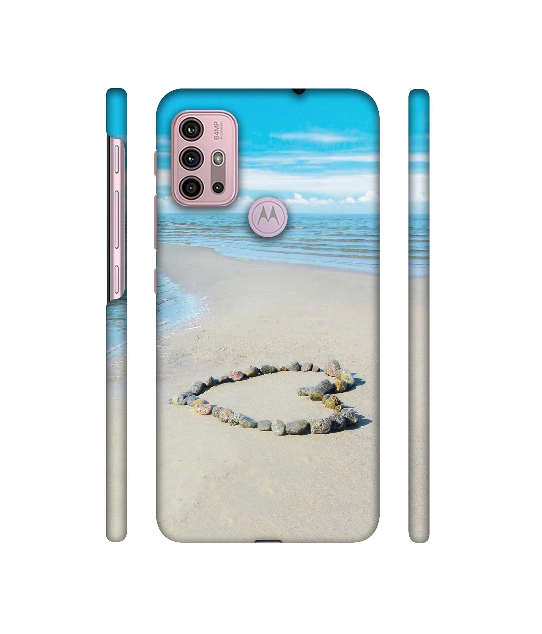 Stone Love Designer Hard Back Cover for Motorola Moto G30 / Moto G10 Power