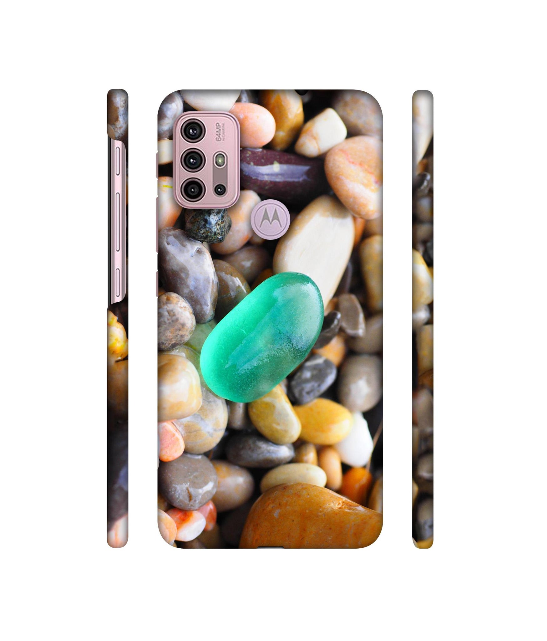 Sea Stones Designer Hard Back Cover for Motorola Moto G30 / Moto G10 Power