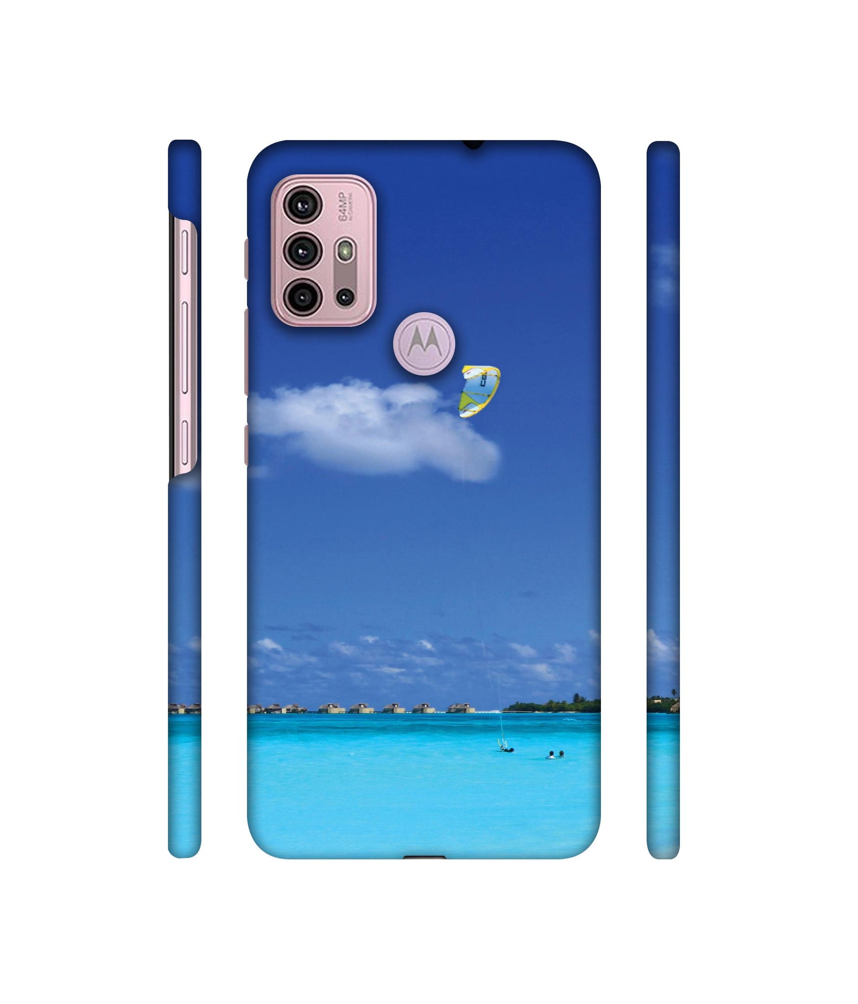 Maldivies Ocean Designer Hard Back Cover for Motorola Moto G30 / Moto G10 Power