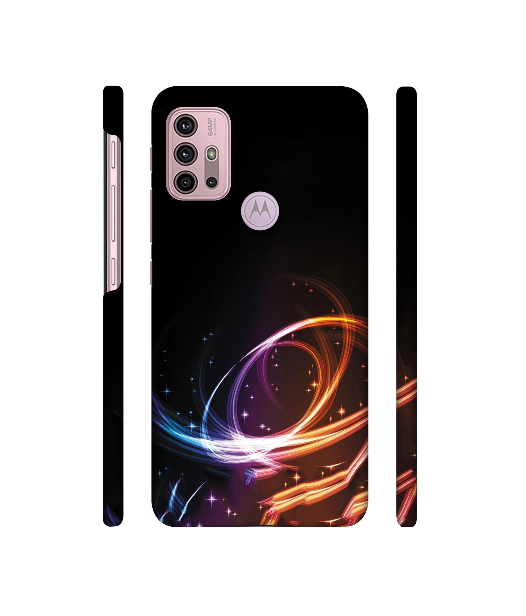 Abstract Background Designer Hard Back Cover for Motorola Moto G30 / Moto G10 Power