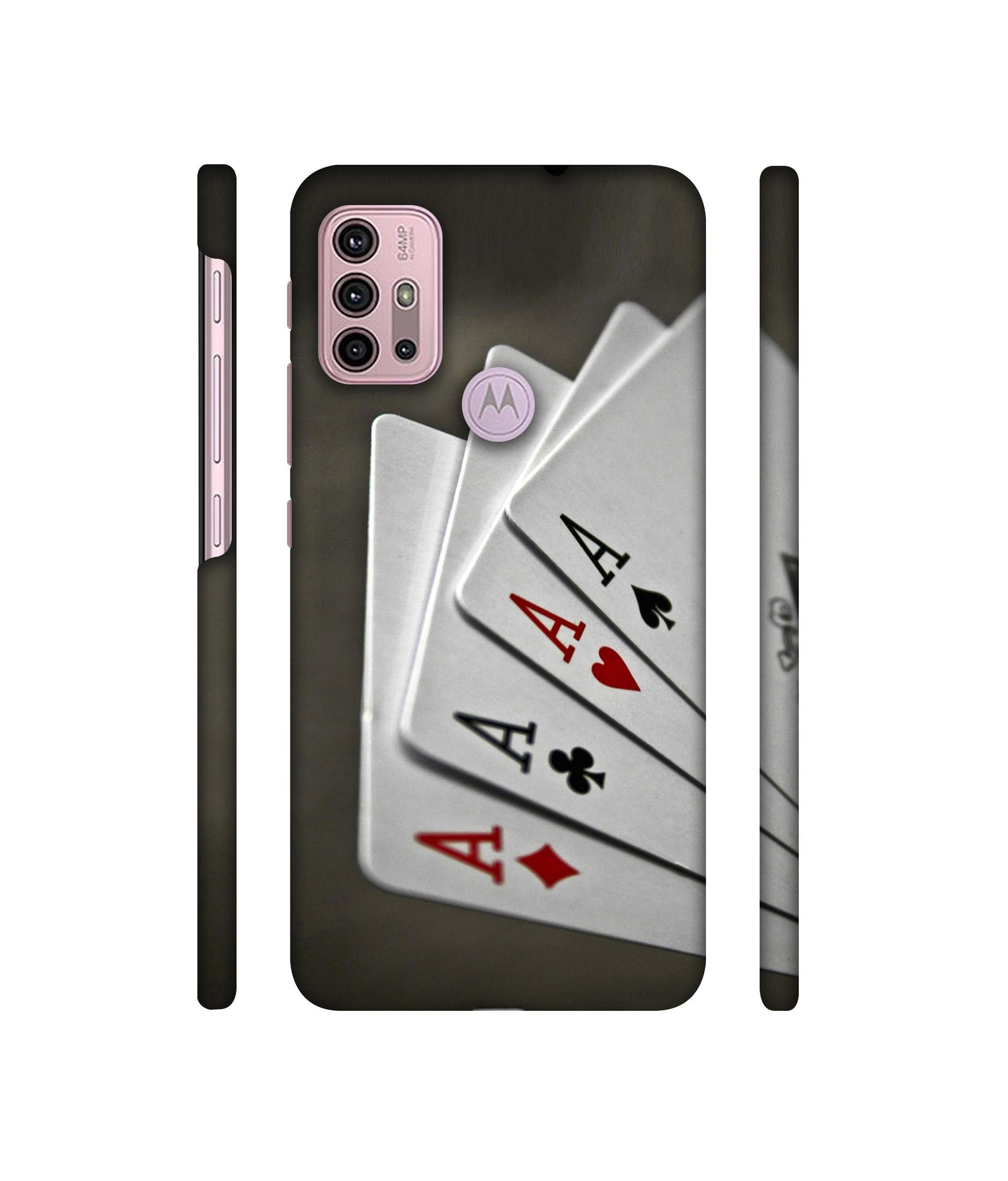 Ace Cards Designer Hard Back Cover for Motorola Moto G30 / Moto G10 Power