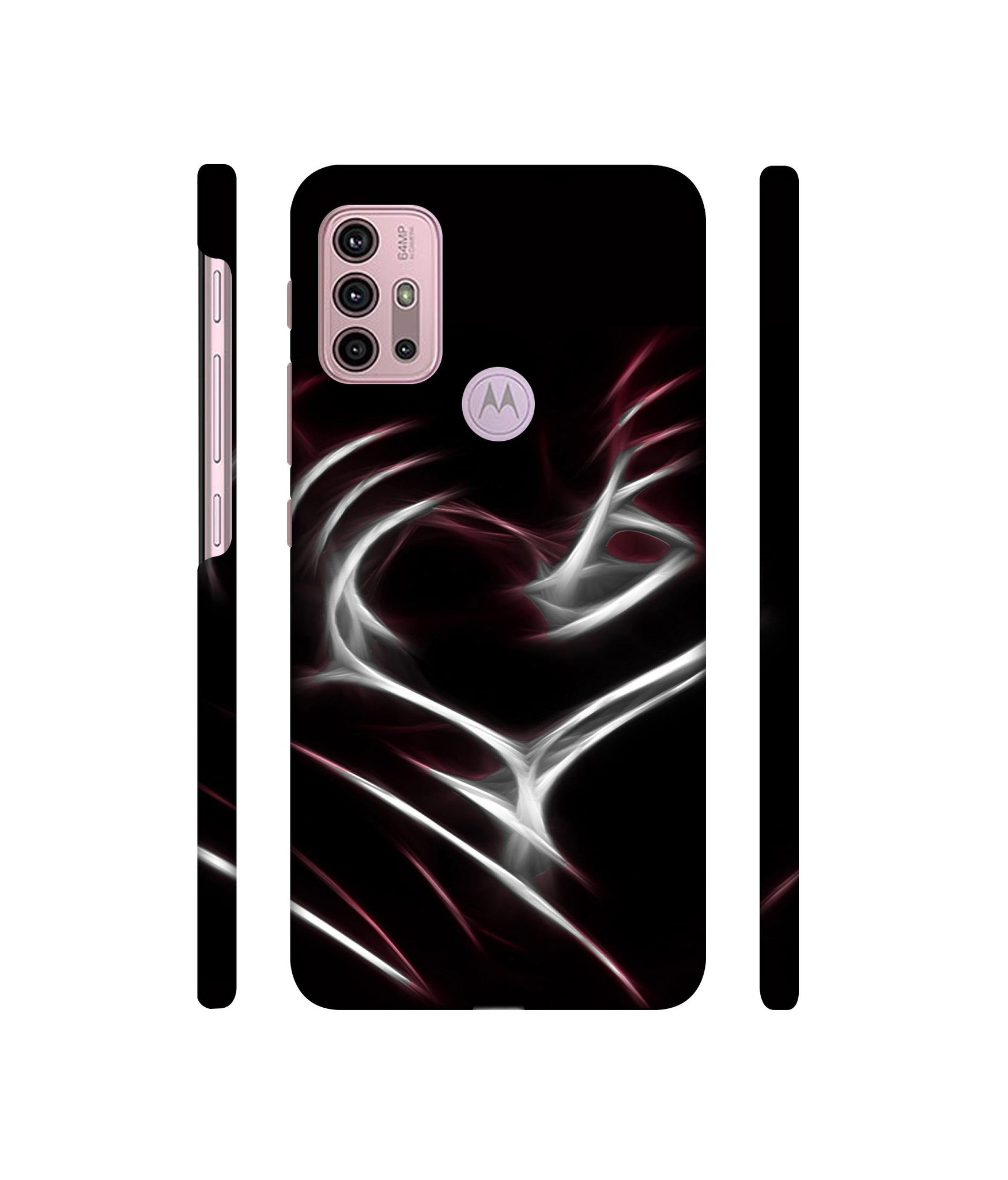 Heart Line Designer Hard Back Cover for Motorola Moto G30 / Moto G10 Power