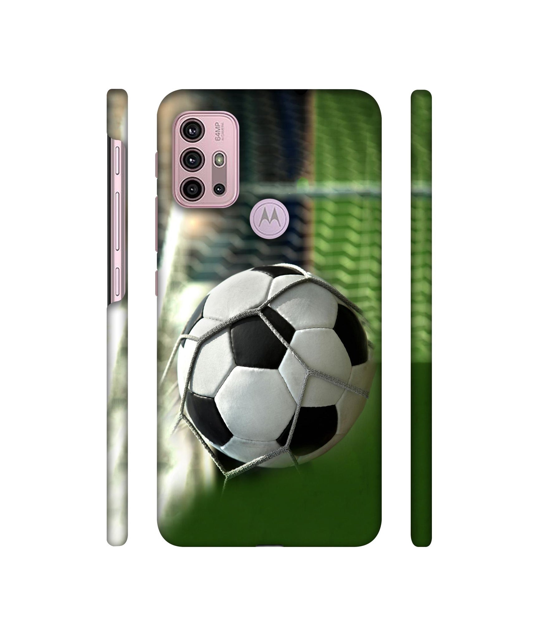 Football Designer Hard Back Cover for Motorola Moto G30 / Moto G10 Power