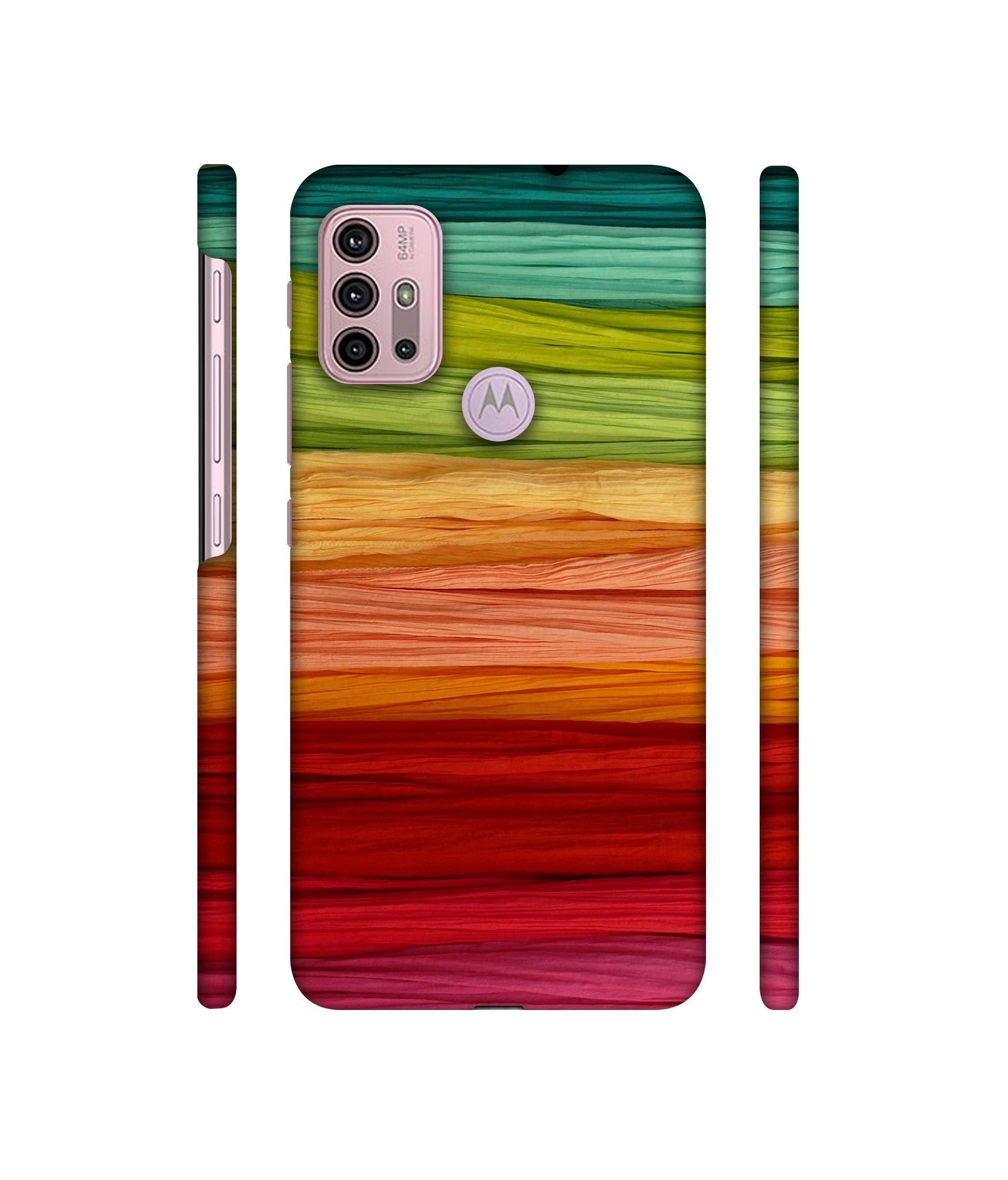 Colorful Thread Designer Hard Back Cover for Motorola Moto G30 / Moto G10 Power