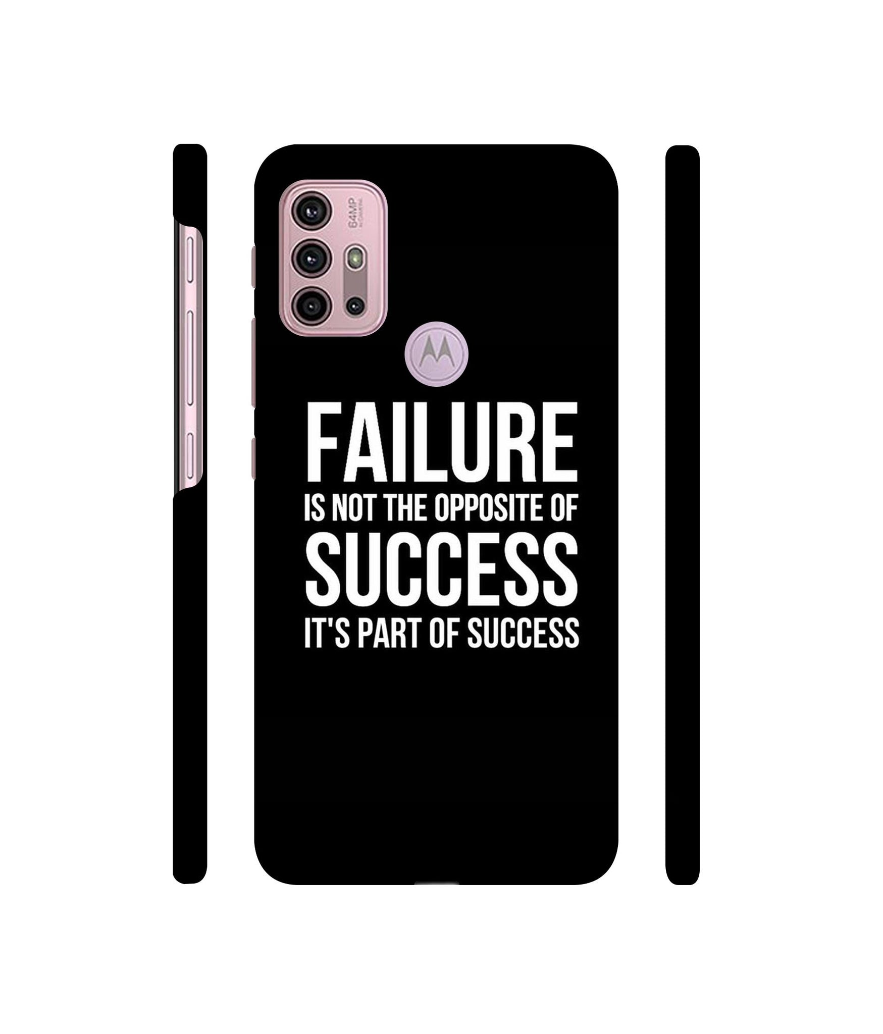 Motivational Quote Designer Hard Back Cover for Motorola Moto G30 / Moto G10 Power