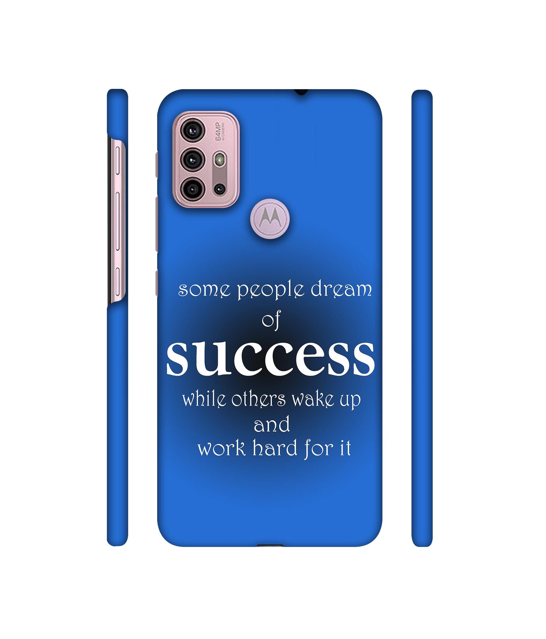 Success Motivational Designer Hard Back Cover for Motorola Moto G30 / Moto G10 Power