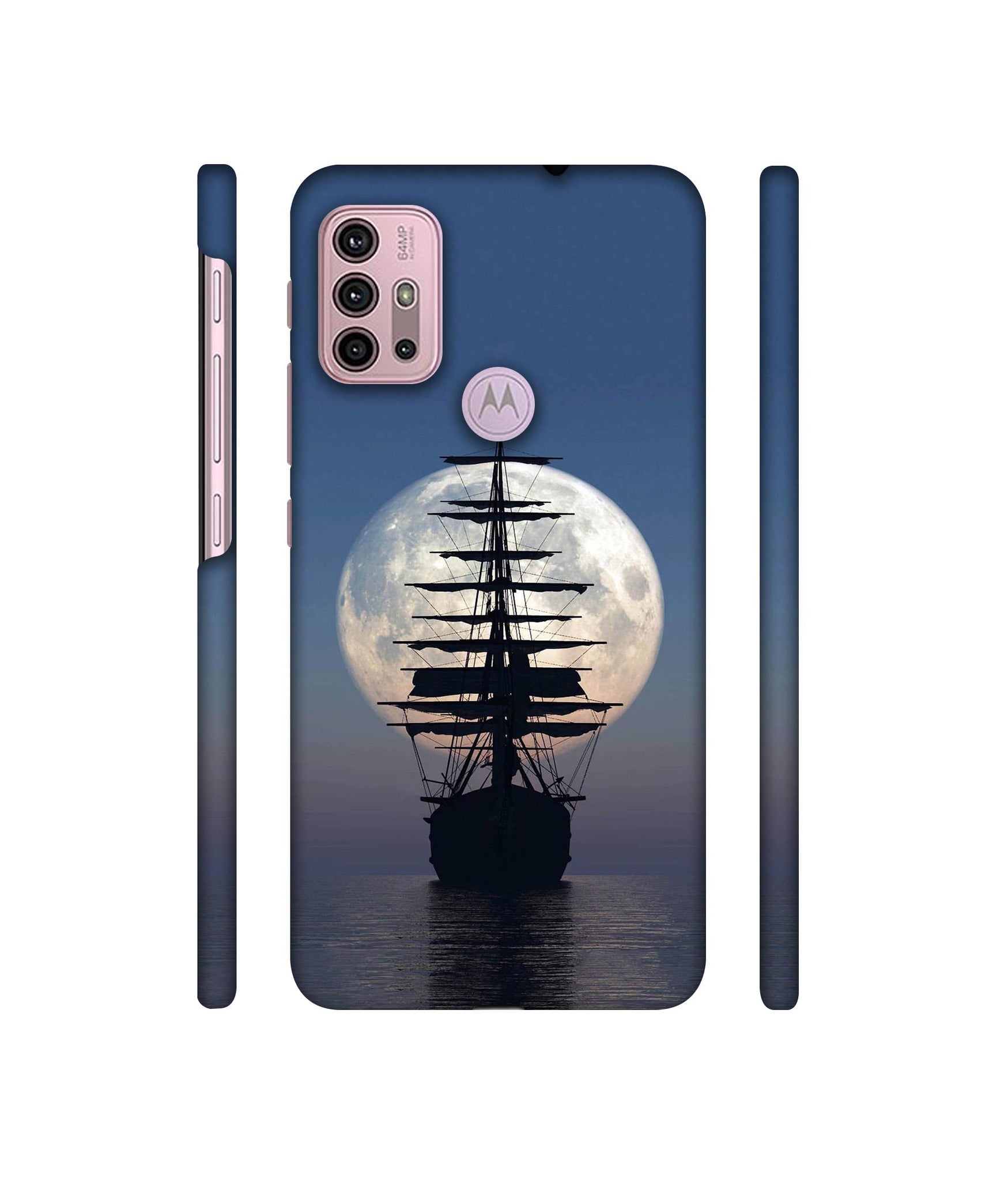 Sea Sunset Designer Hard Back Cover for Motorola Moto G30 / Moto G10 Power