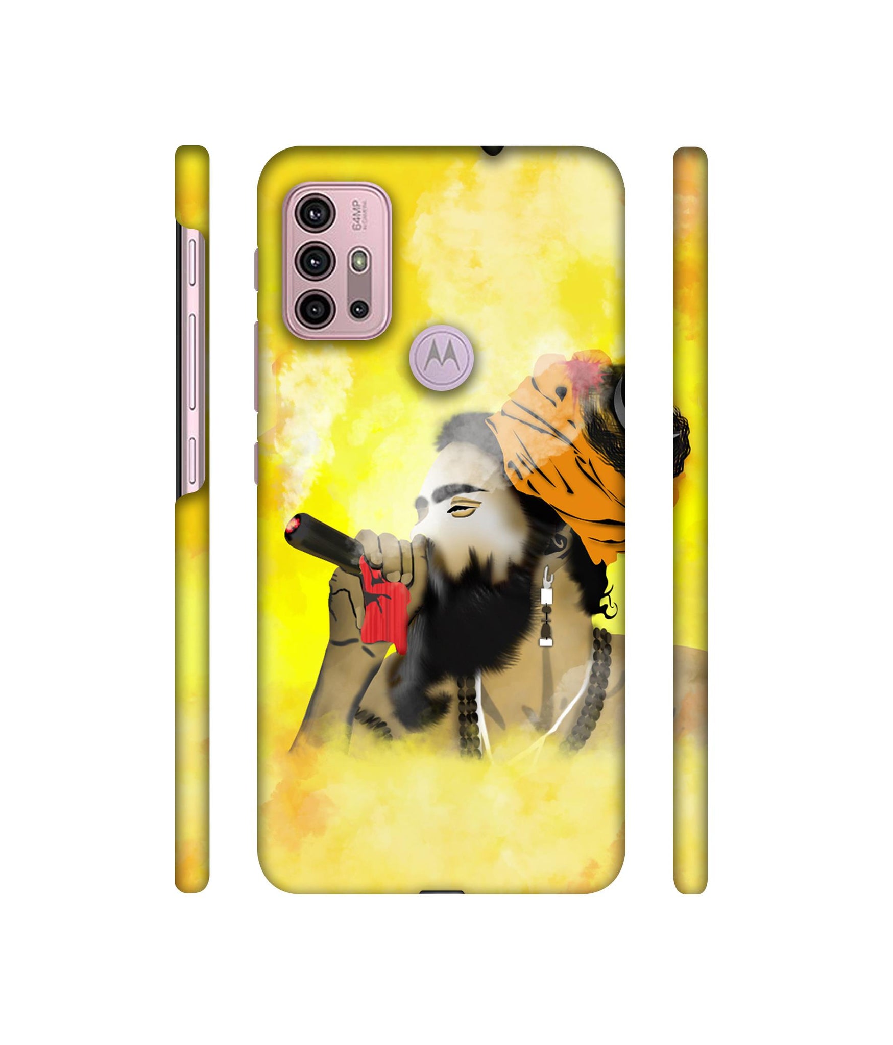 Aghori Bhole Designer Hard Back Cover for Motorola Moto G30 / Moto G10 Power