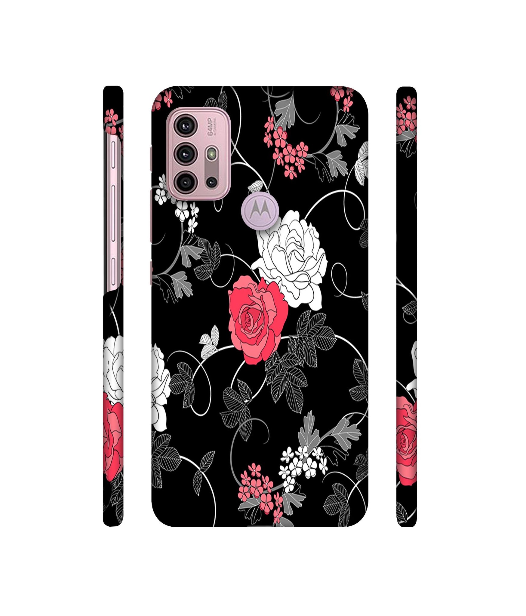 Roses Designer Hard Back Cover for Motorola Moto G30 / Moto G10 Power