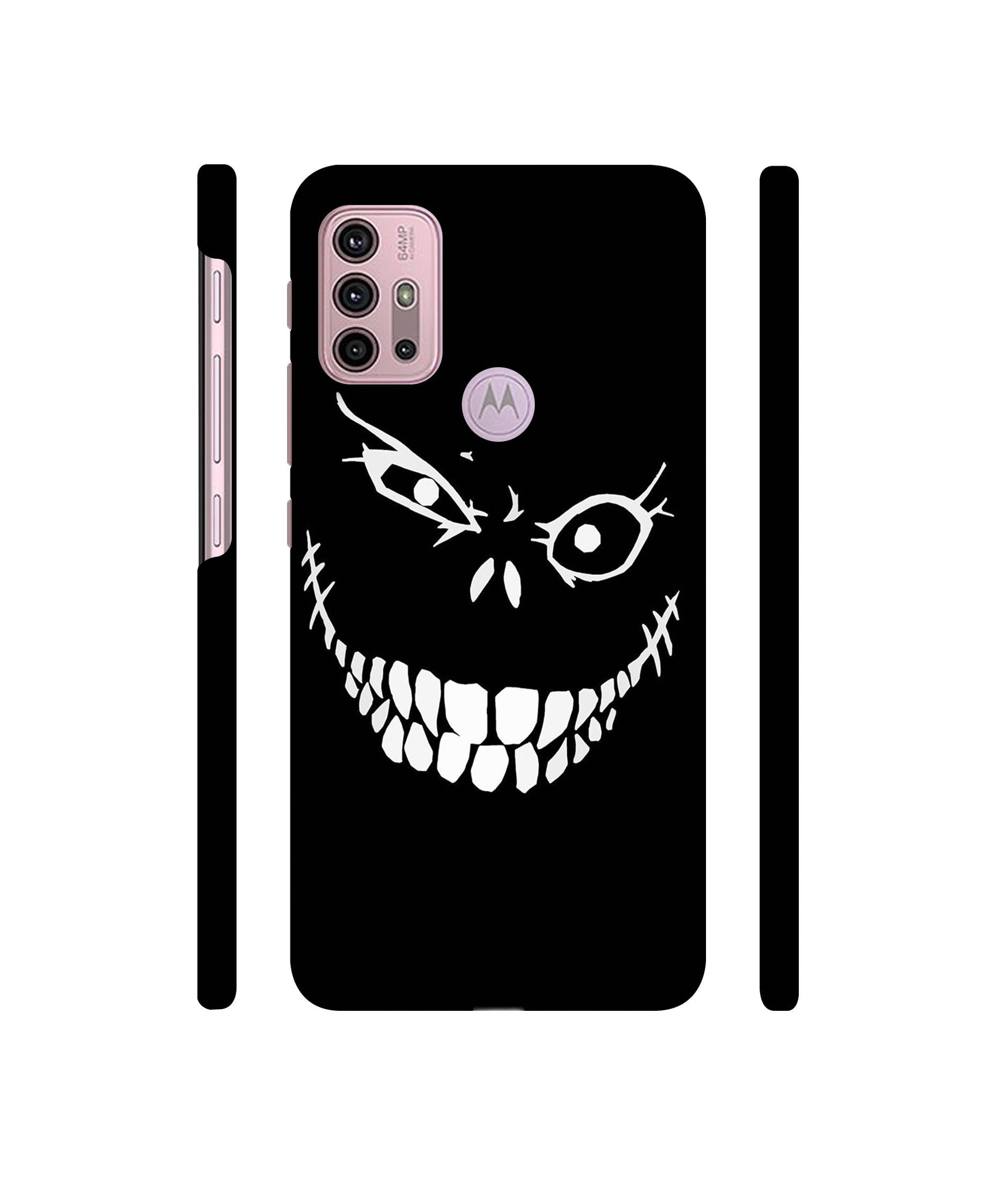 Face of Fear Designer Hard Back Cover for Motorola Moto G30 / Moto G10 Power