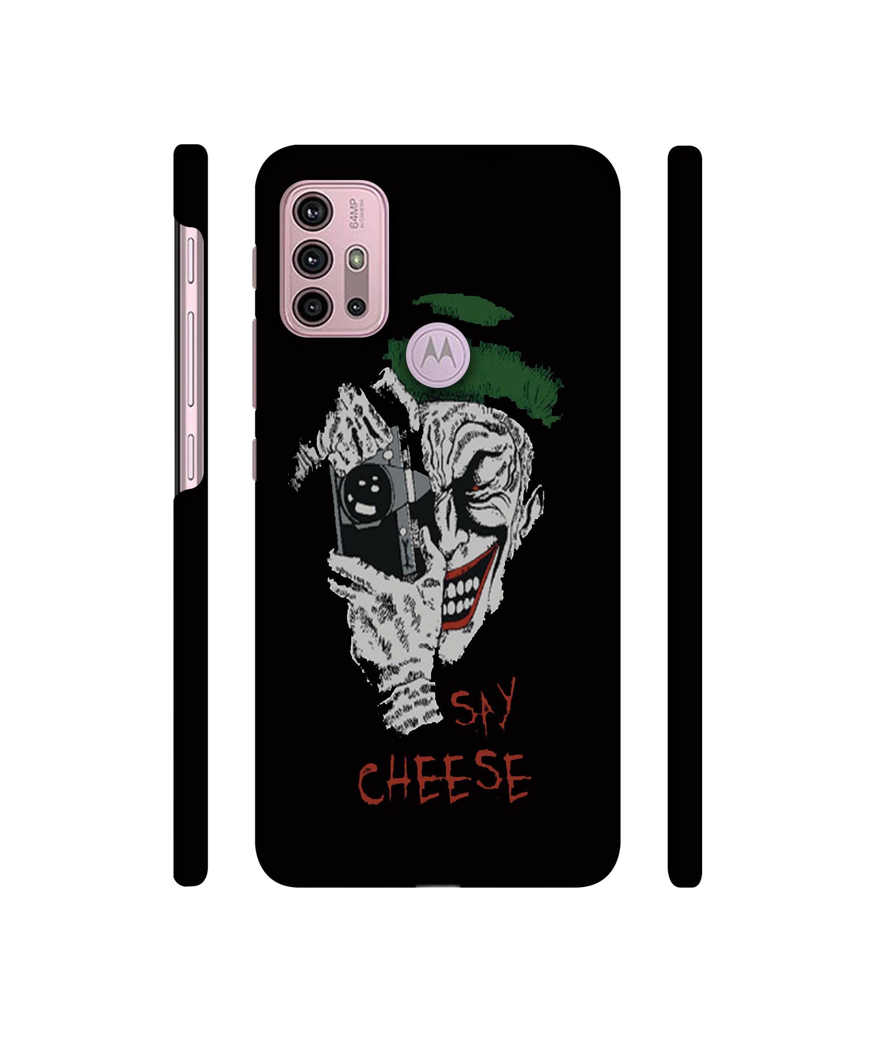 Joker Say Cheese Designer Hard Back Cover for Motorola Moto G30 / Moto G10 Power