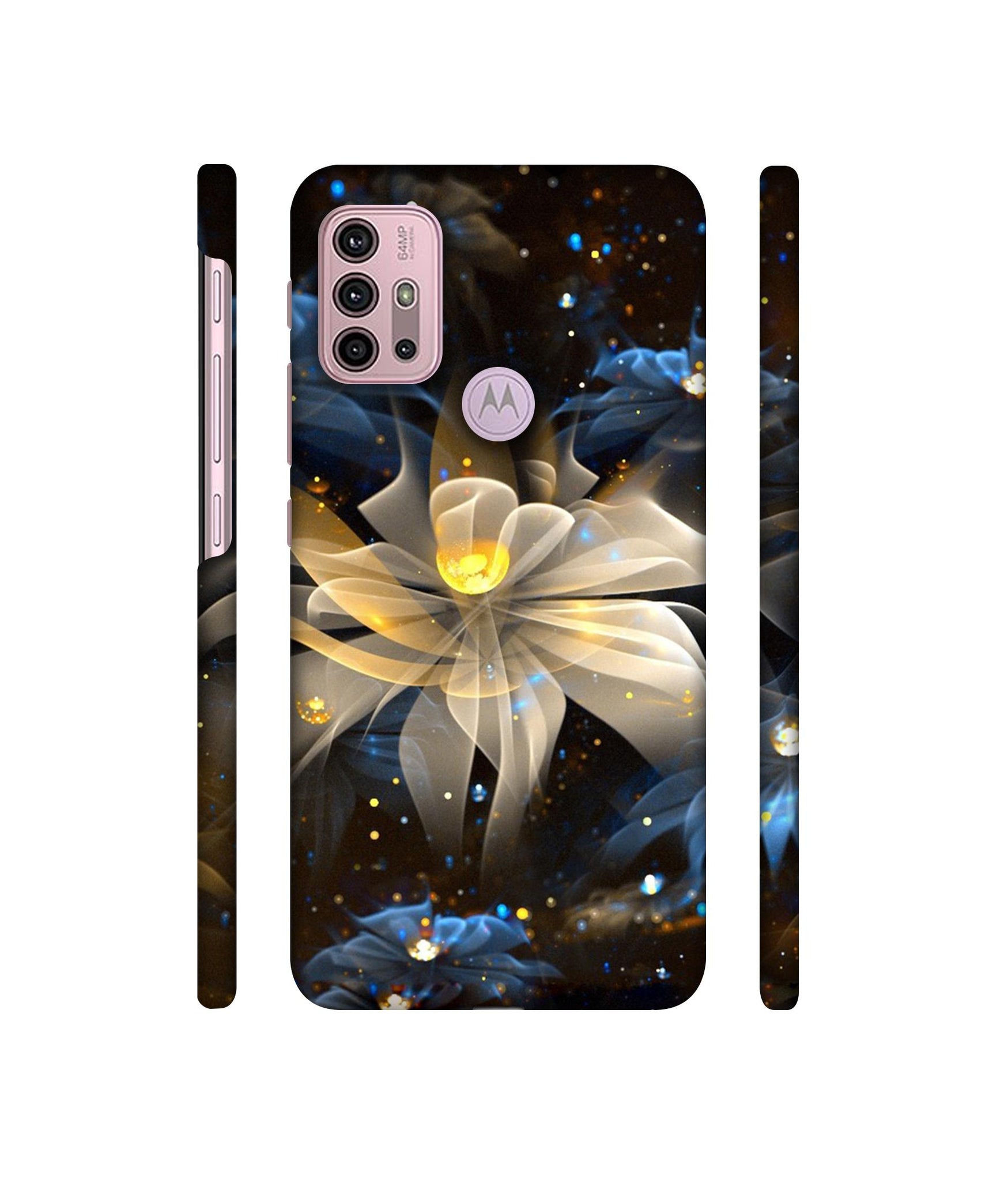 Art Flower Designer Hard Back Cover for Motorola Moto G30 / Moto G10 Power