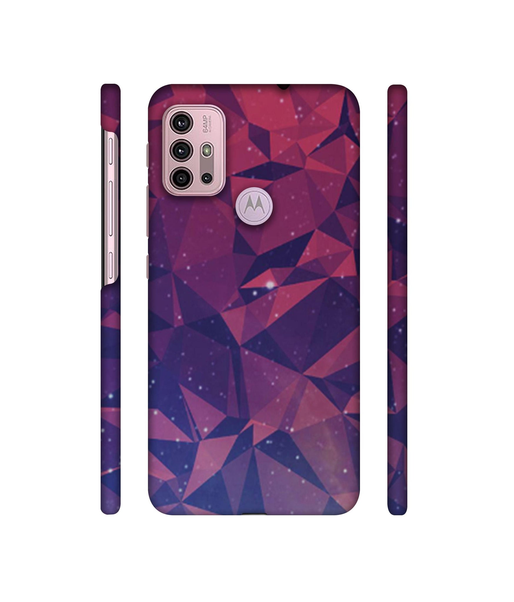 Bad Color Shape Designer Hard Back Cover for Motorola Moto G30 / Moto G10 Power