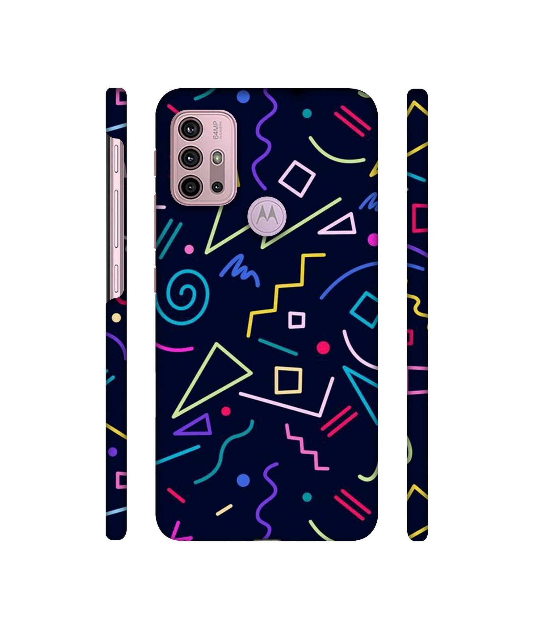 Sings Illustrator Designer Hard Back Cover for Motorola Moto G30 / Moto G10 Power