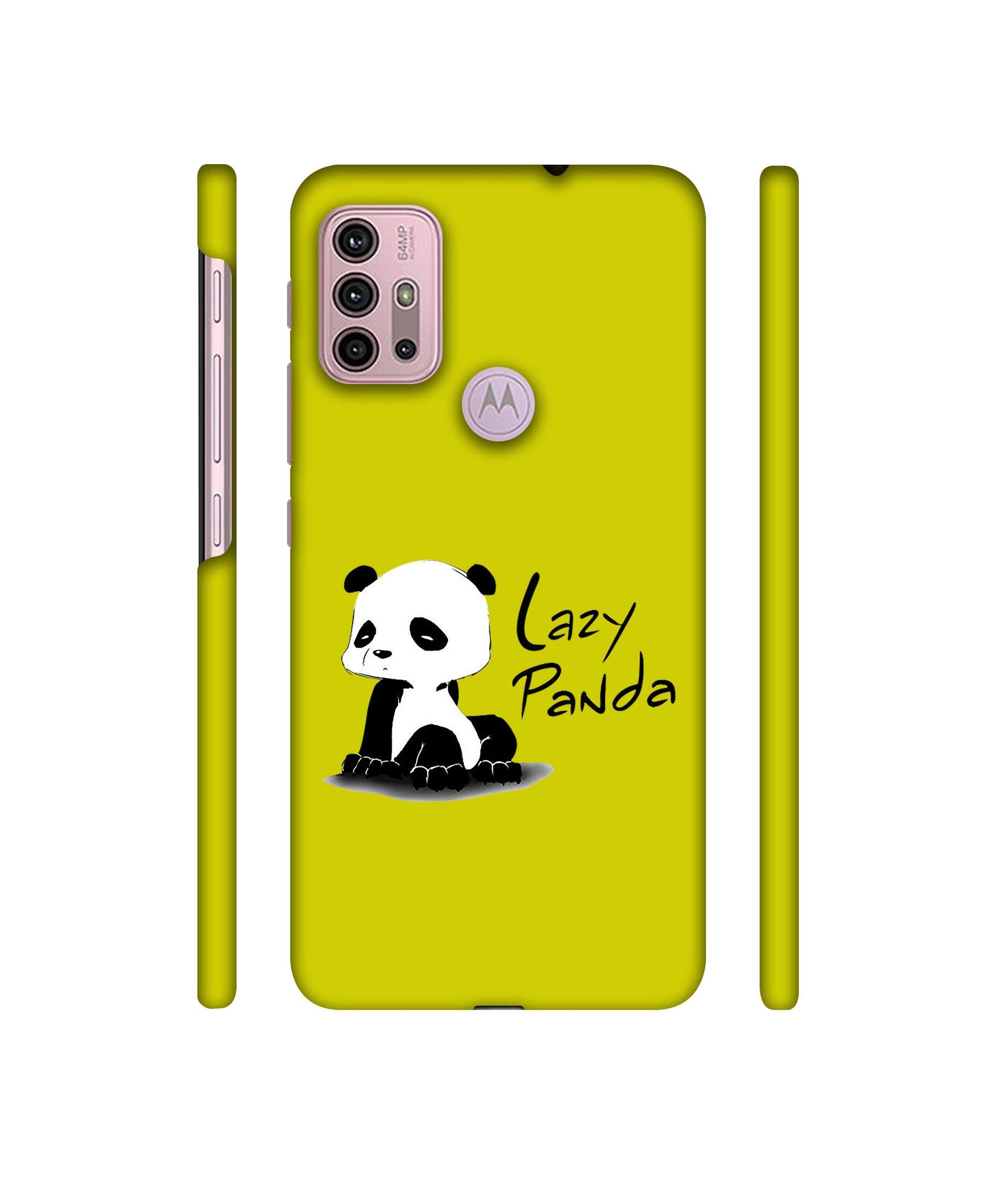 Lazy Panda Designer Hard Back Cover for Motorola Moto G30 / Moto G10 Power