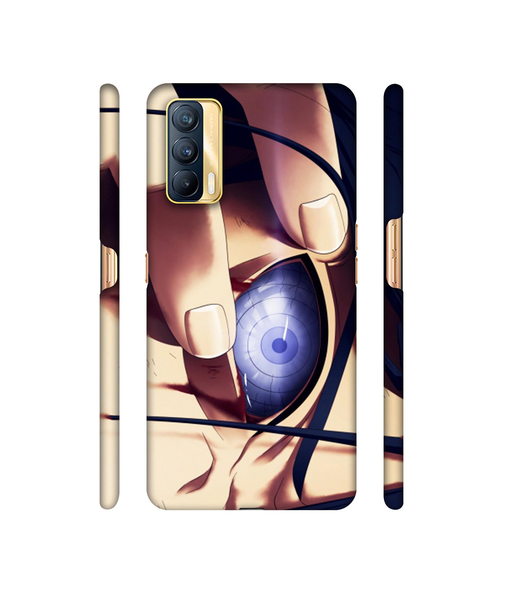 Anime Naruto Eye Designer Hard Back Cover for Realme X7 5G