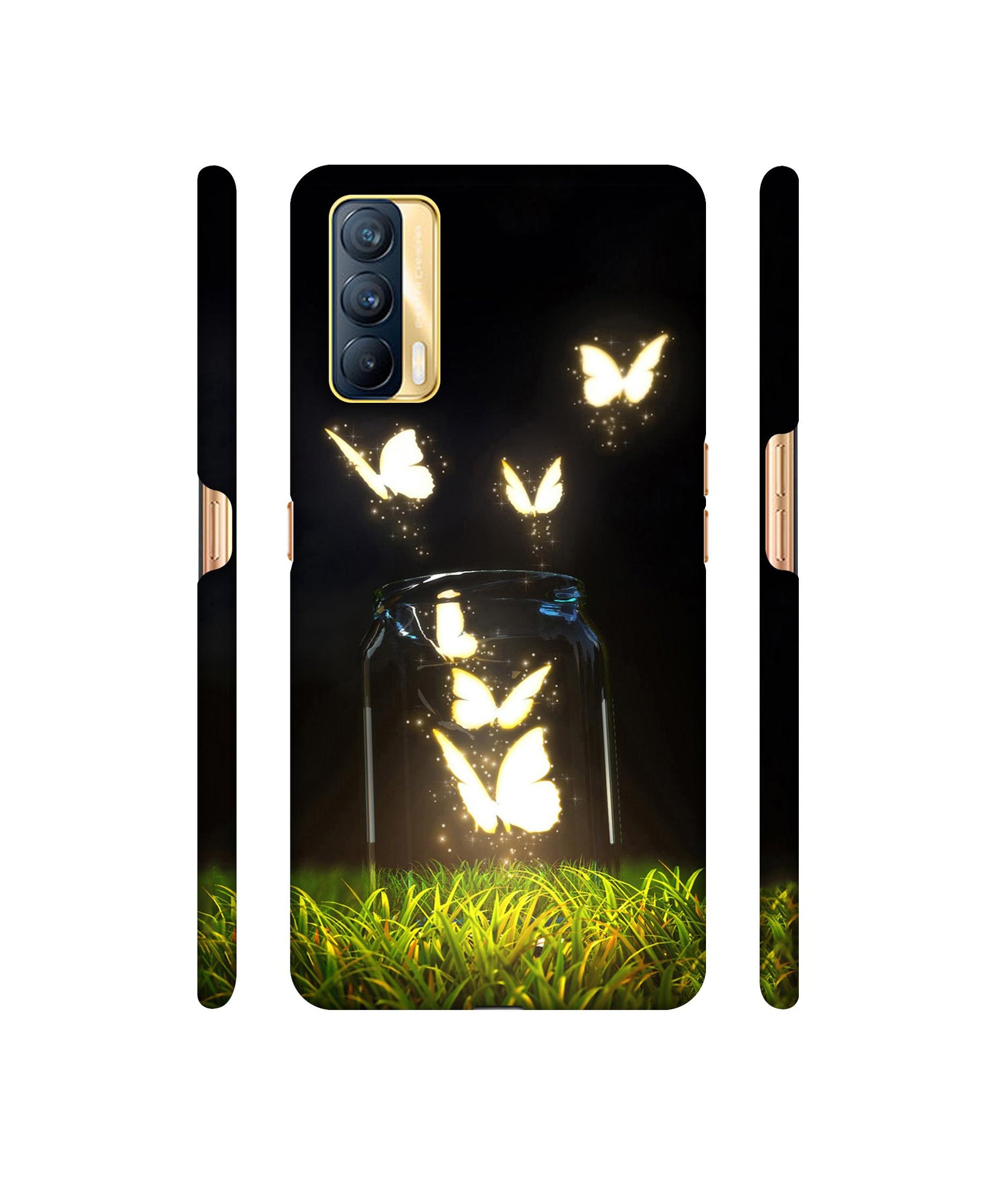 Butterfly Designer Hard Back Cover for Realme X7 5G