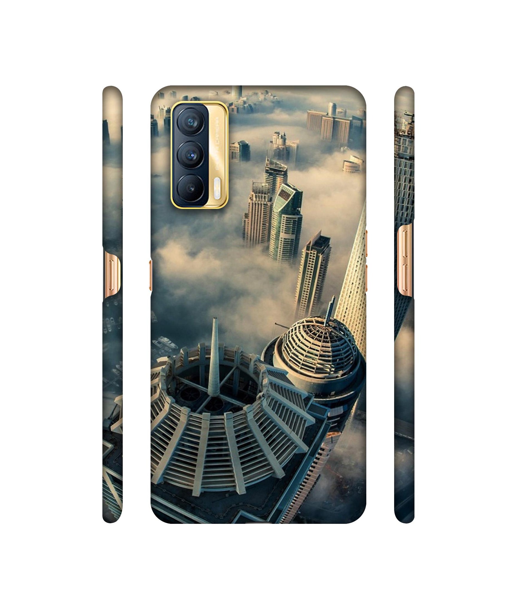 City Scapes Designer Hard Back Cover for Realme X7 5G