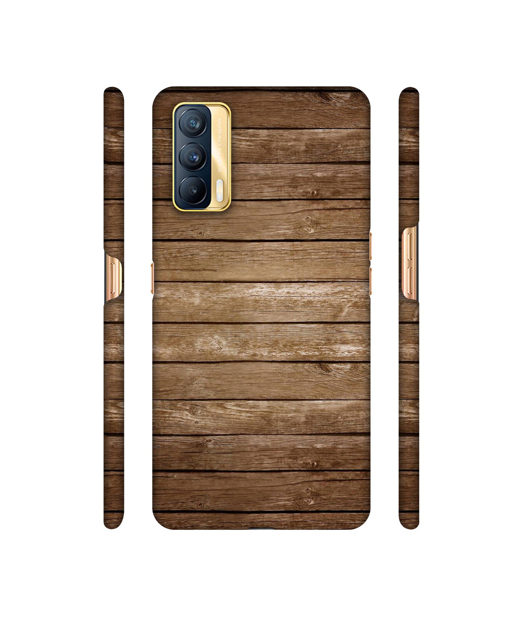 Wood Designer Hard Back Cover for Realme X7 5G