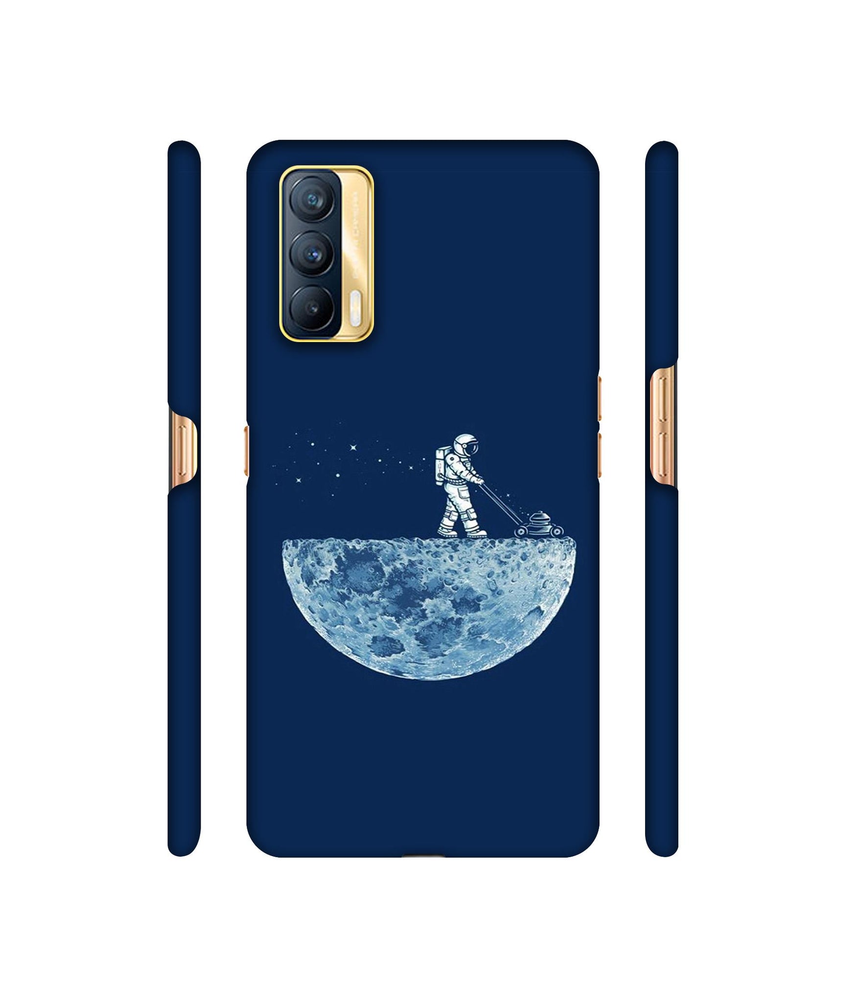 Moon Walk Designer Hard Back Cover for Realme X7 5G