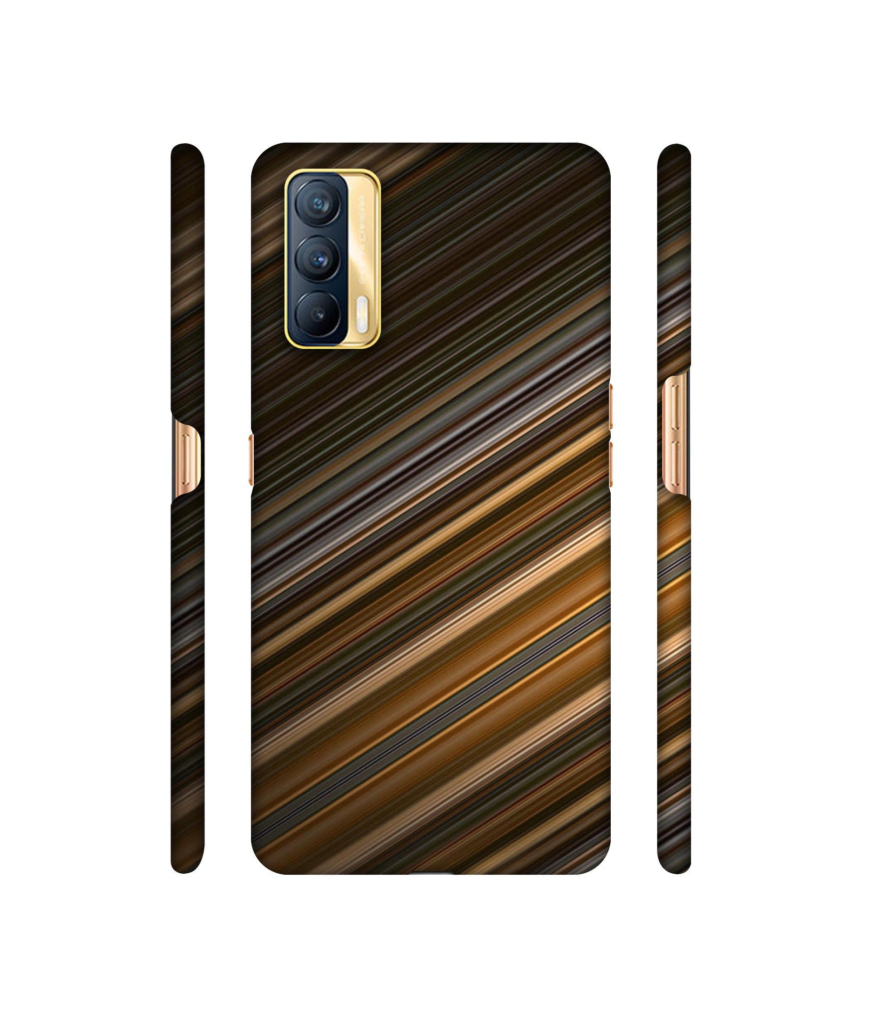 Stripes Designer Hard Back Cover for Realme X7 5G