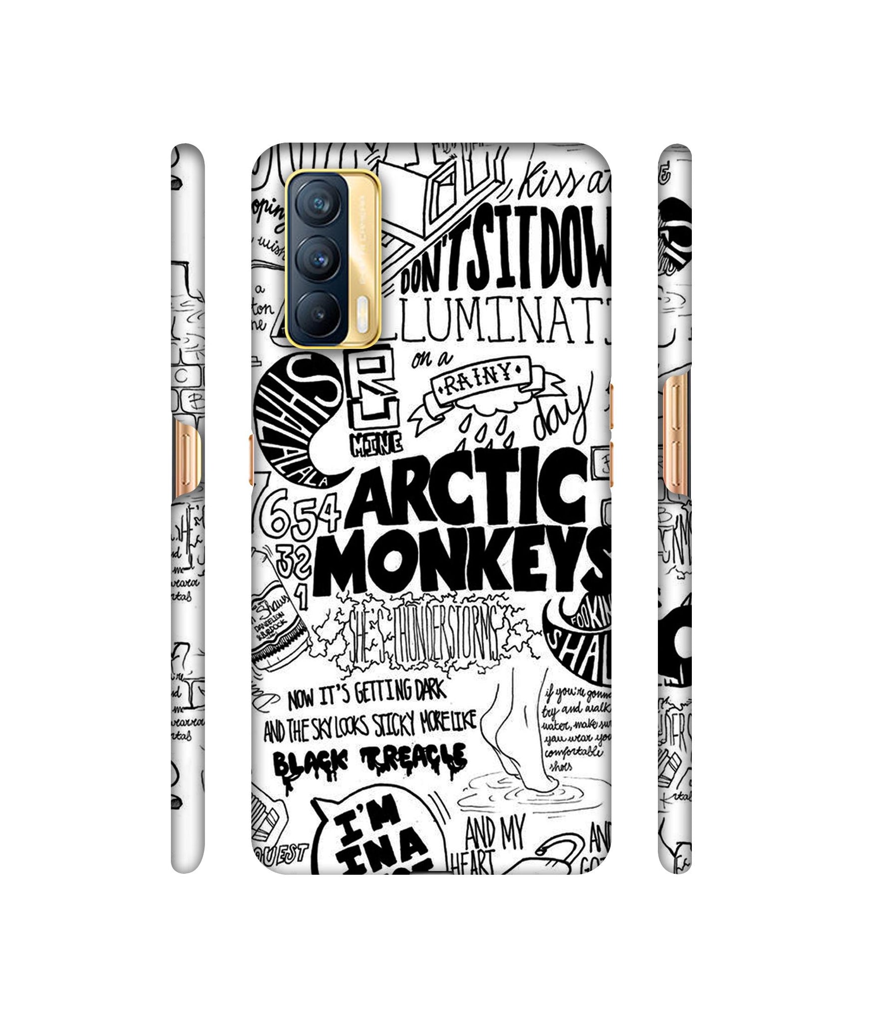 Arctic Monkeys Pattern Designer Hard Back Cover for Realme X7 5G