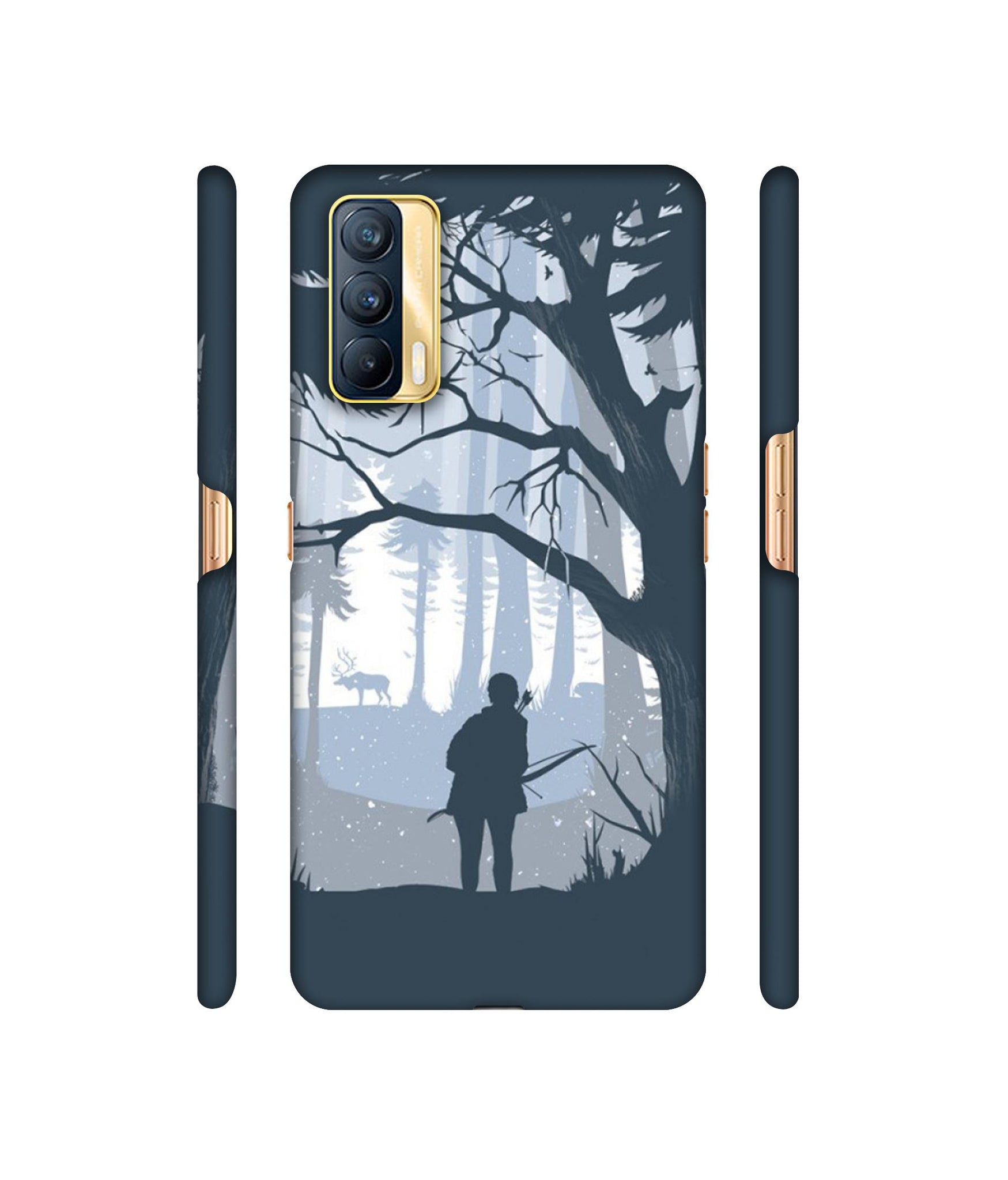 Hunter Designer Hard Back Cover for Realme X7 5G