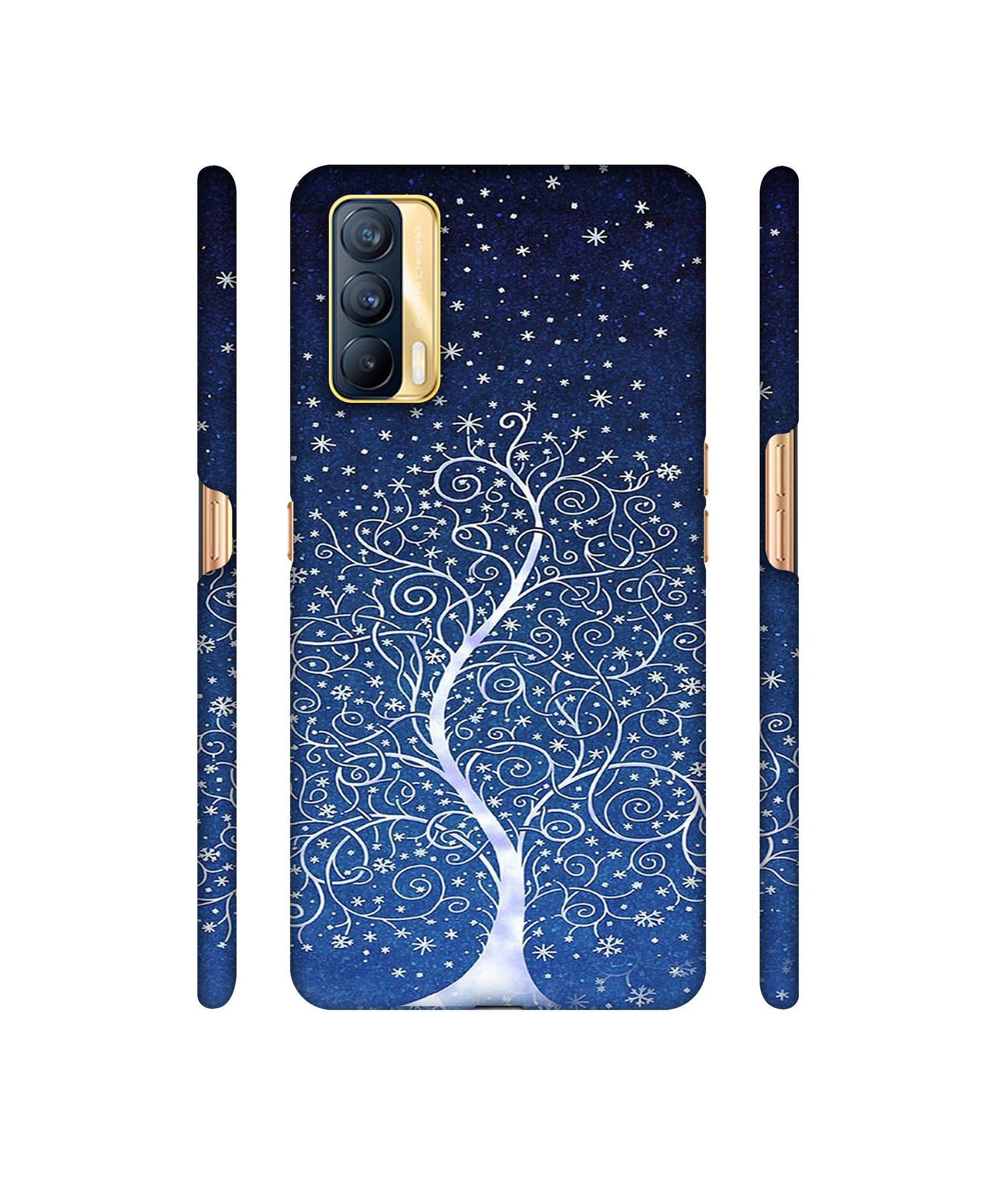Magic Tree Designer Hard Back Cover for Realme X7 5G