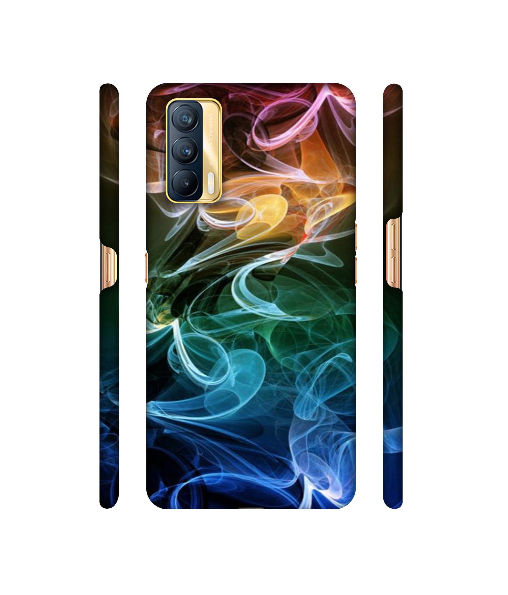 Smoky Pattern Designer Hard Back Cover for Realme X7 5G