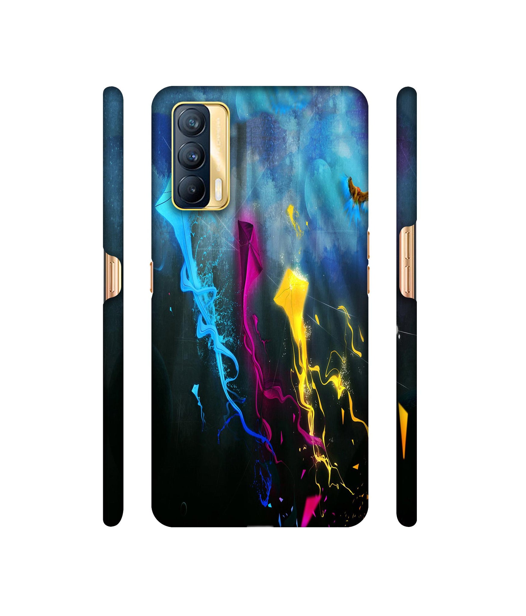 Kites Designer Hard Back Cover for Realme X7 5G