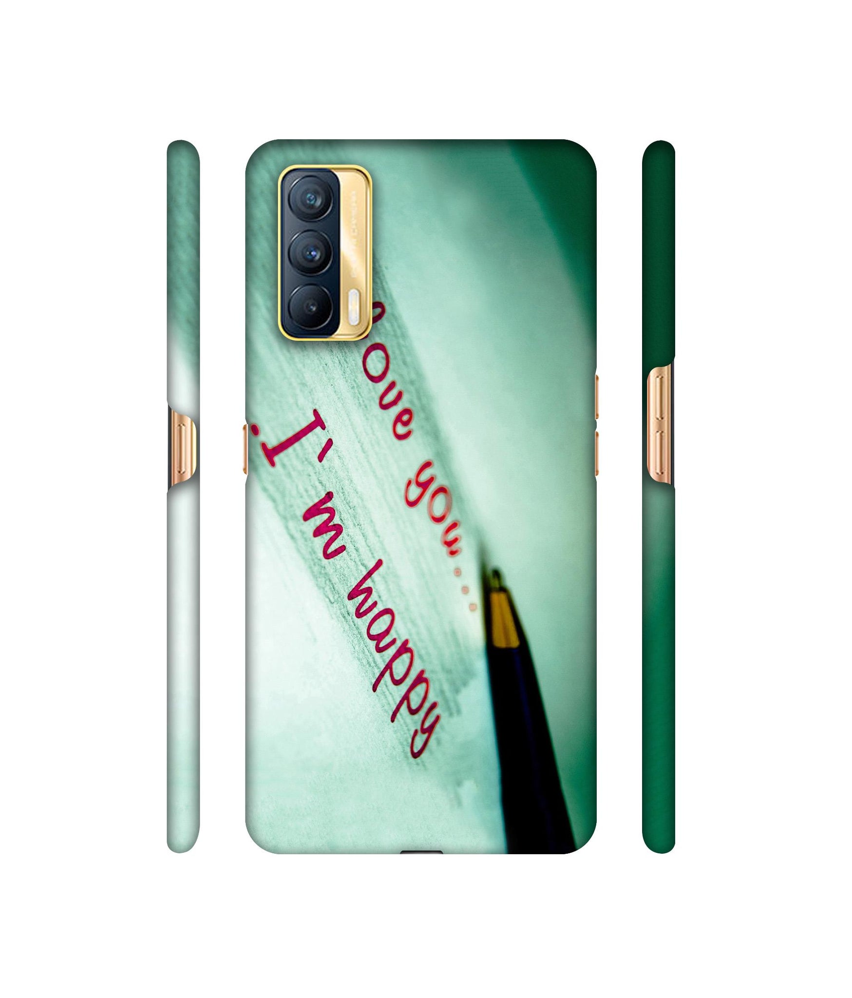 Love Quote Designer Hard Back Cover for Realme X7 5G