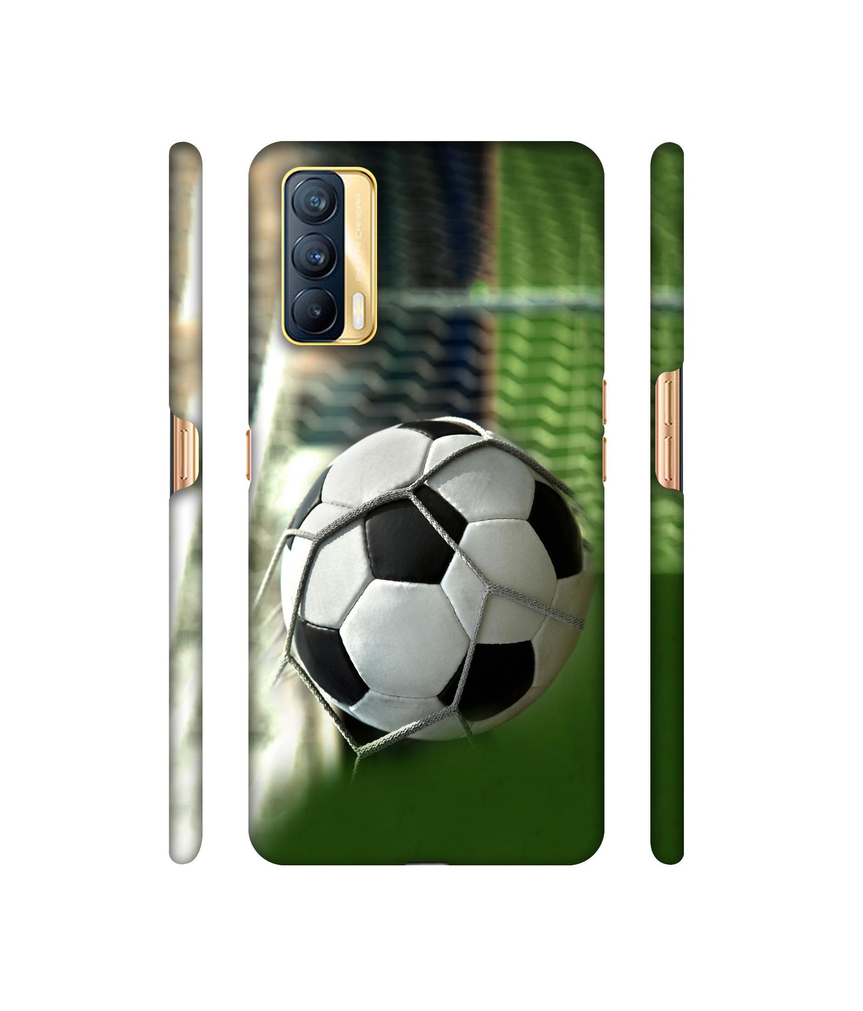 Football Designer Hard Back Cover for Realme X7 5G