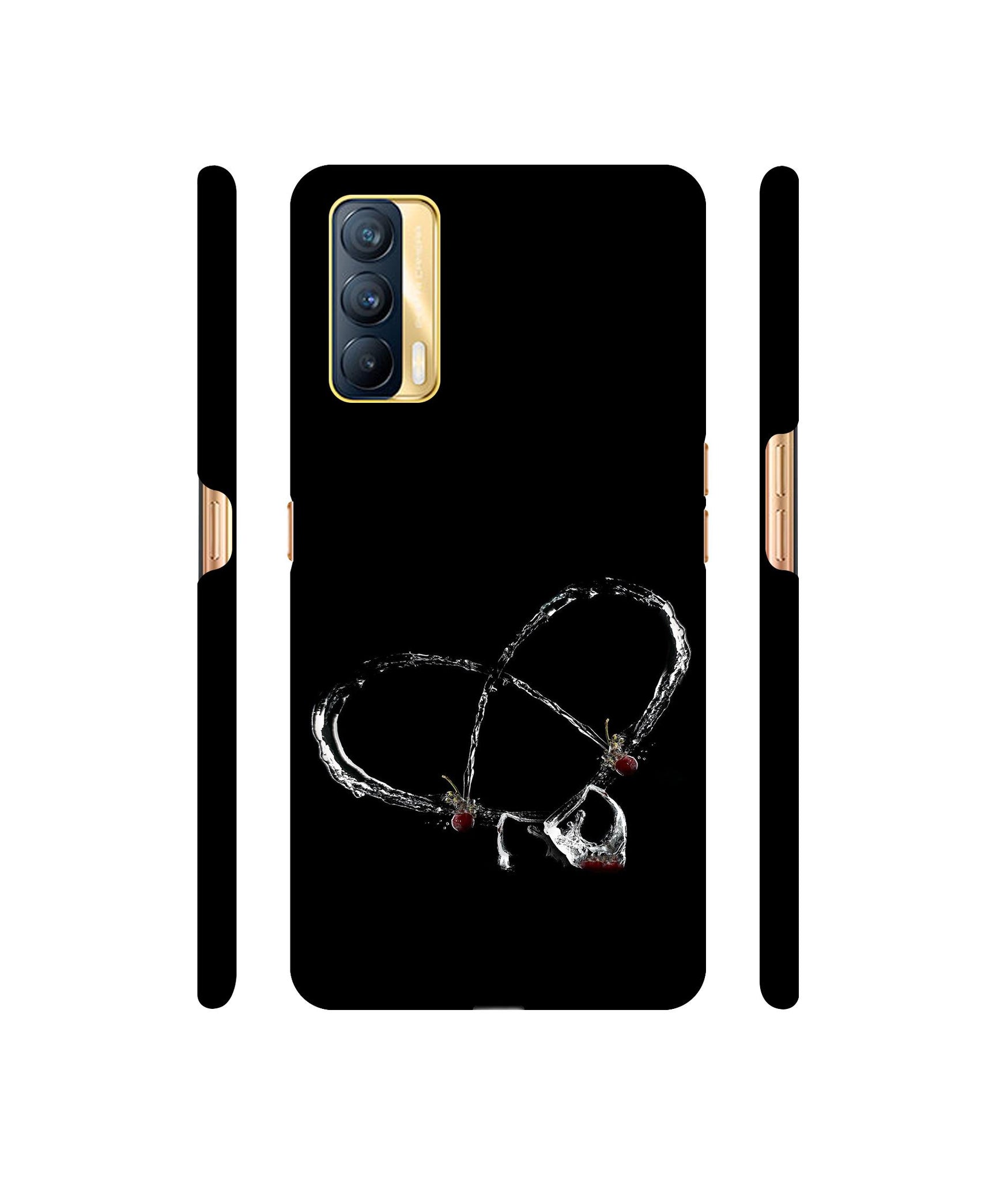 Heart Wine Designer Hard Back Cover for Realme X7 5G