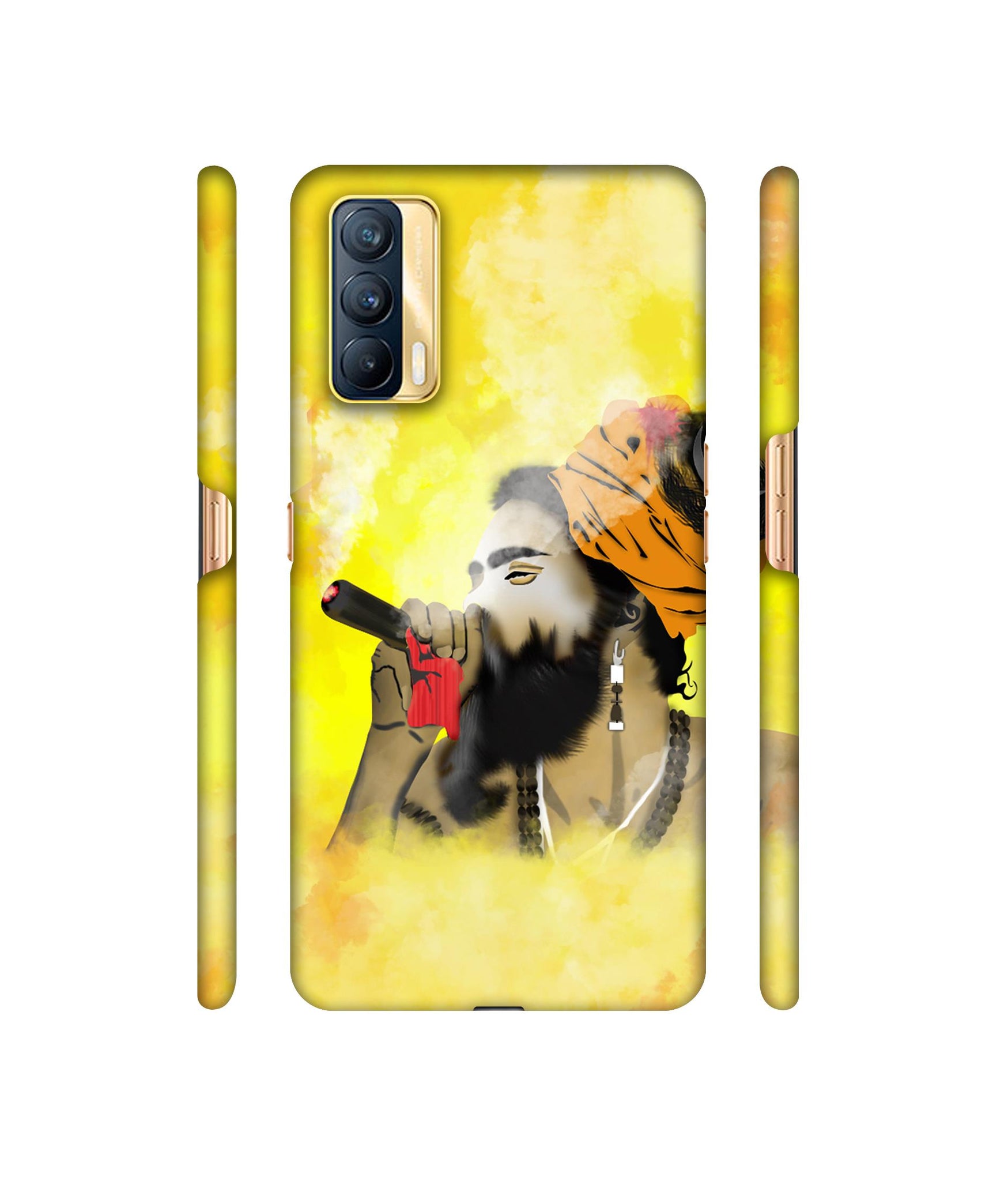 Aghori Bhole Designer Hard Back Cover for Realme X7 5G