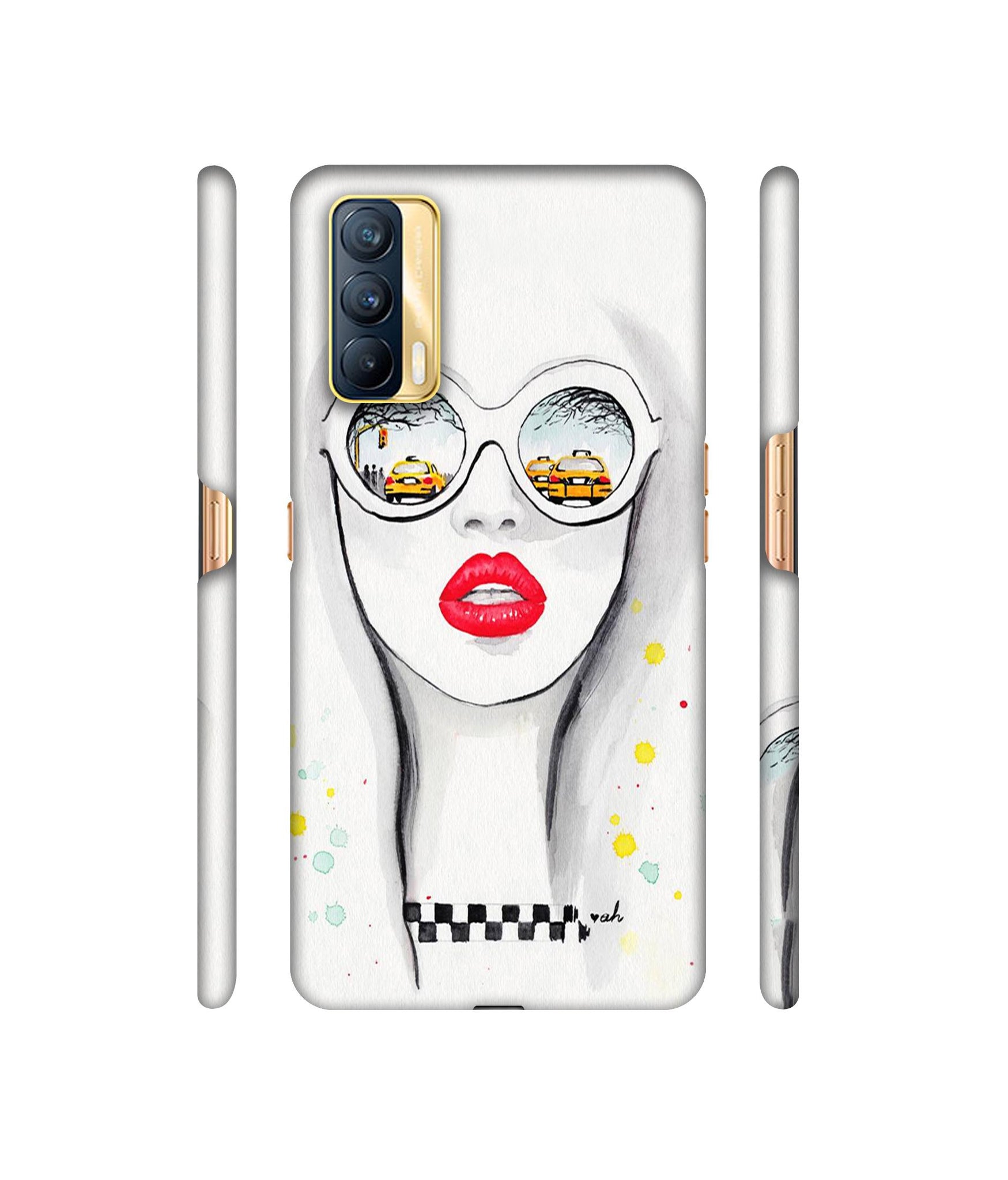 Girl Designer Hard Back Cover for Realme X7 5G