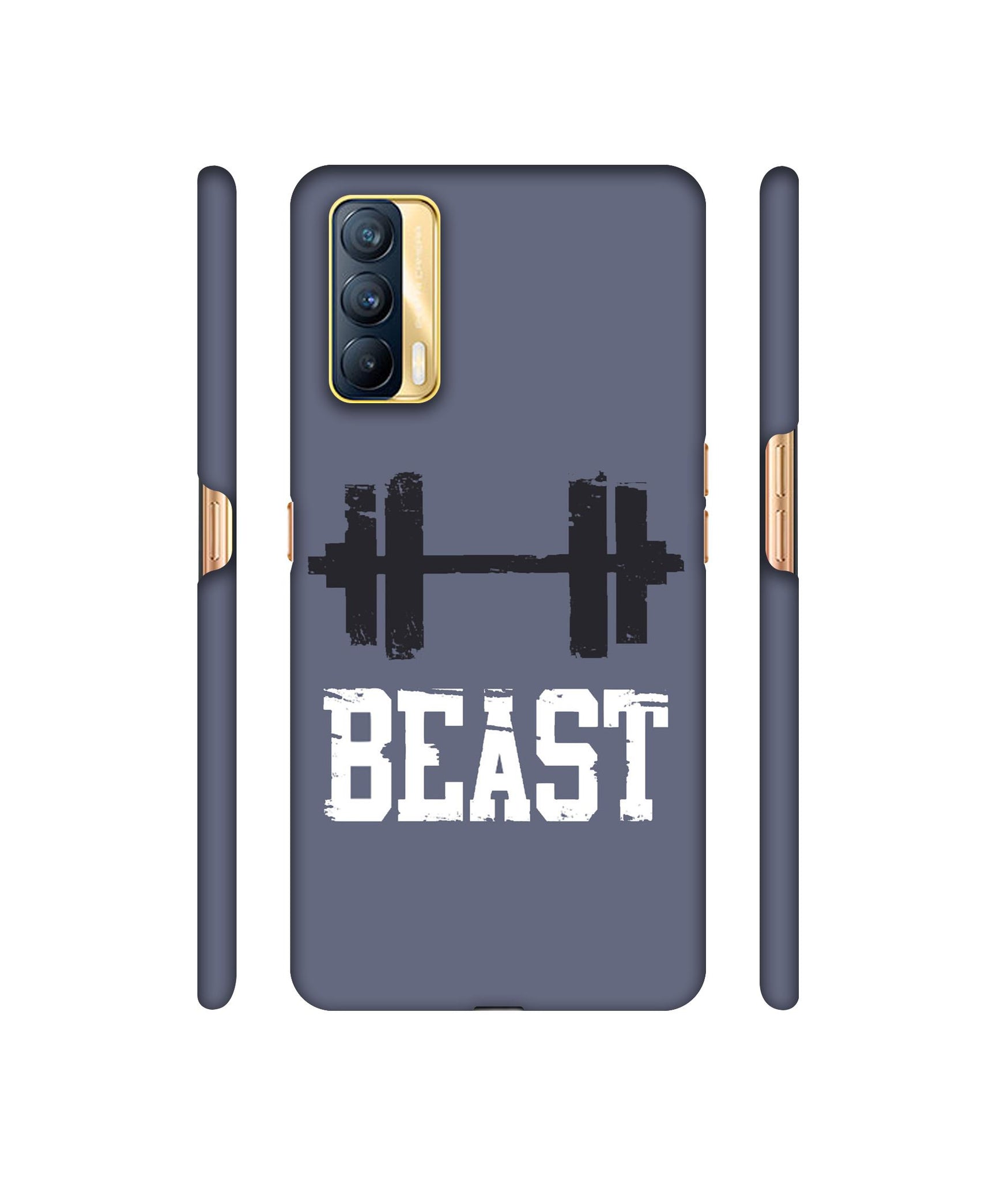 Beast Gym Designer Hard Back Cover for Realme X7 5G